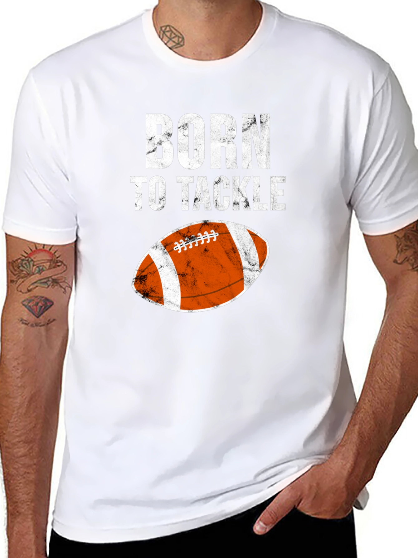 Born to Tackle Football Graphic Tee
