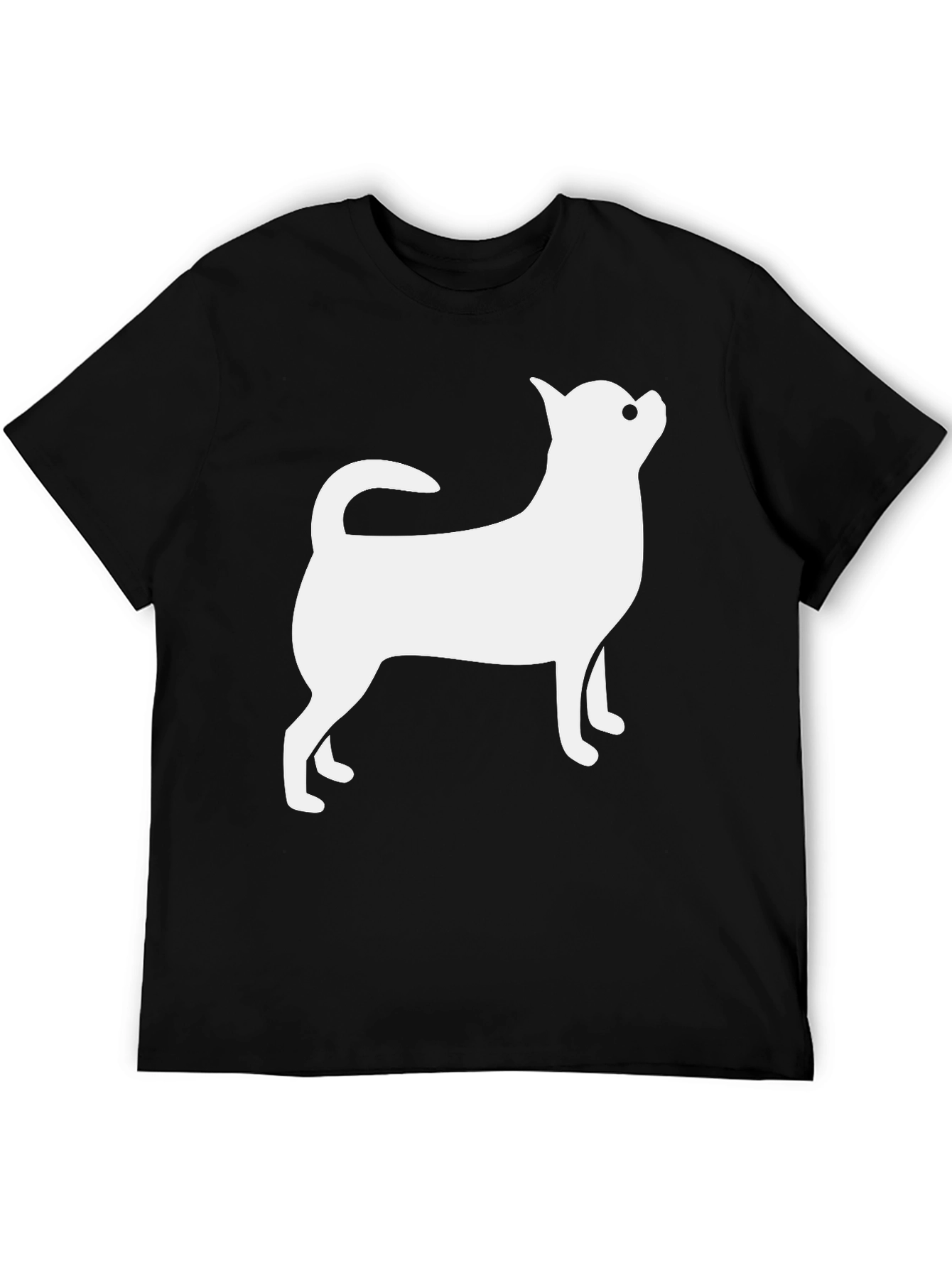 Dog Lovers Graphic Tee - Cute Chihuahua Design