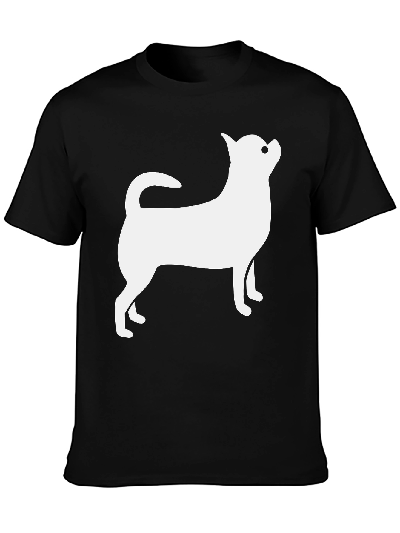 Dog Lovers Graphic Tee - Cute Chihuahua Design