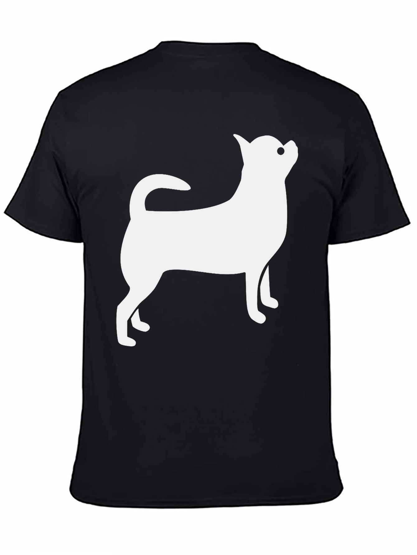 Dog Lovers Graphic Tee - Cute Chihuahua Design