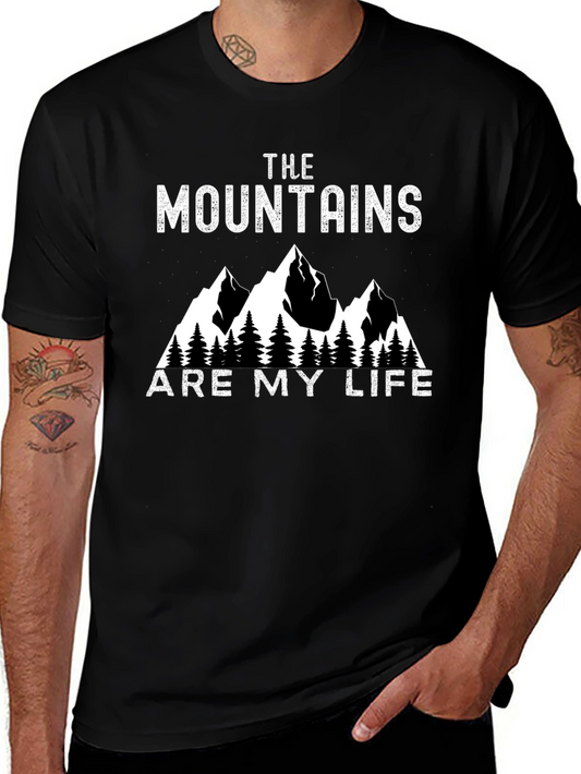 Mountains Are My Life T-Shirt