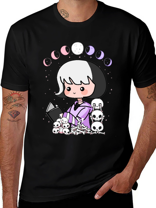 Gothic Moon Phase T-Shirt