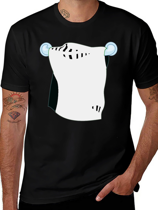 Novelty Towel Rack Graphic T-Shirt