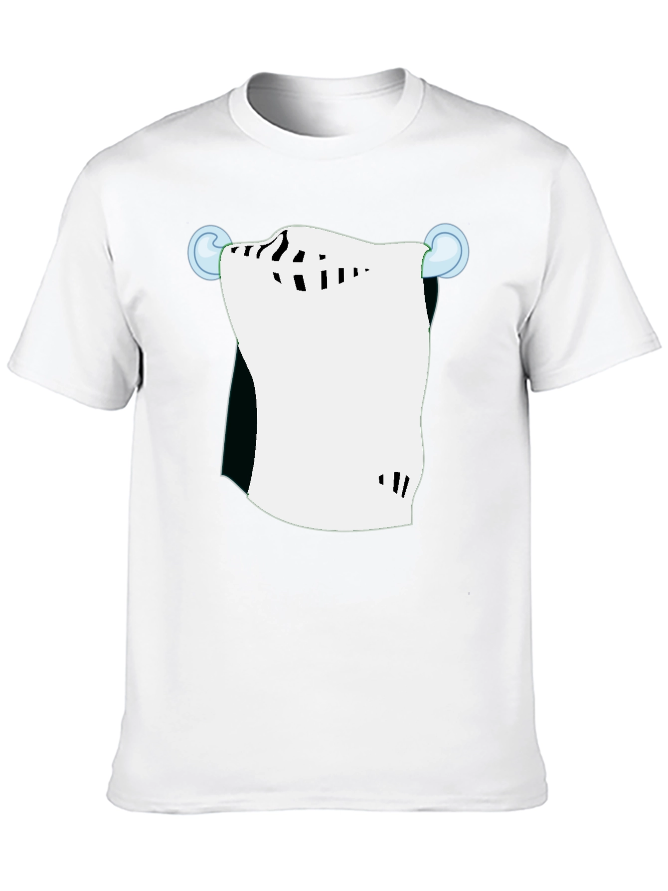 Novelty Towel Rack Graphic T-Shirt