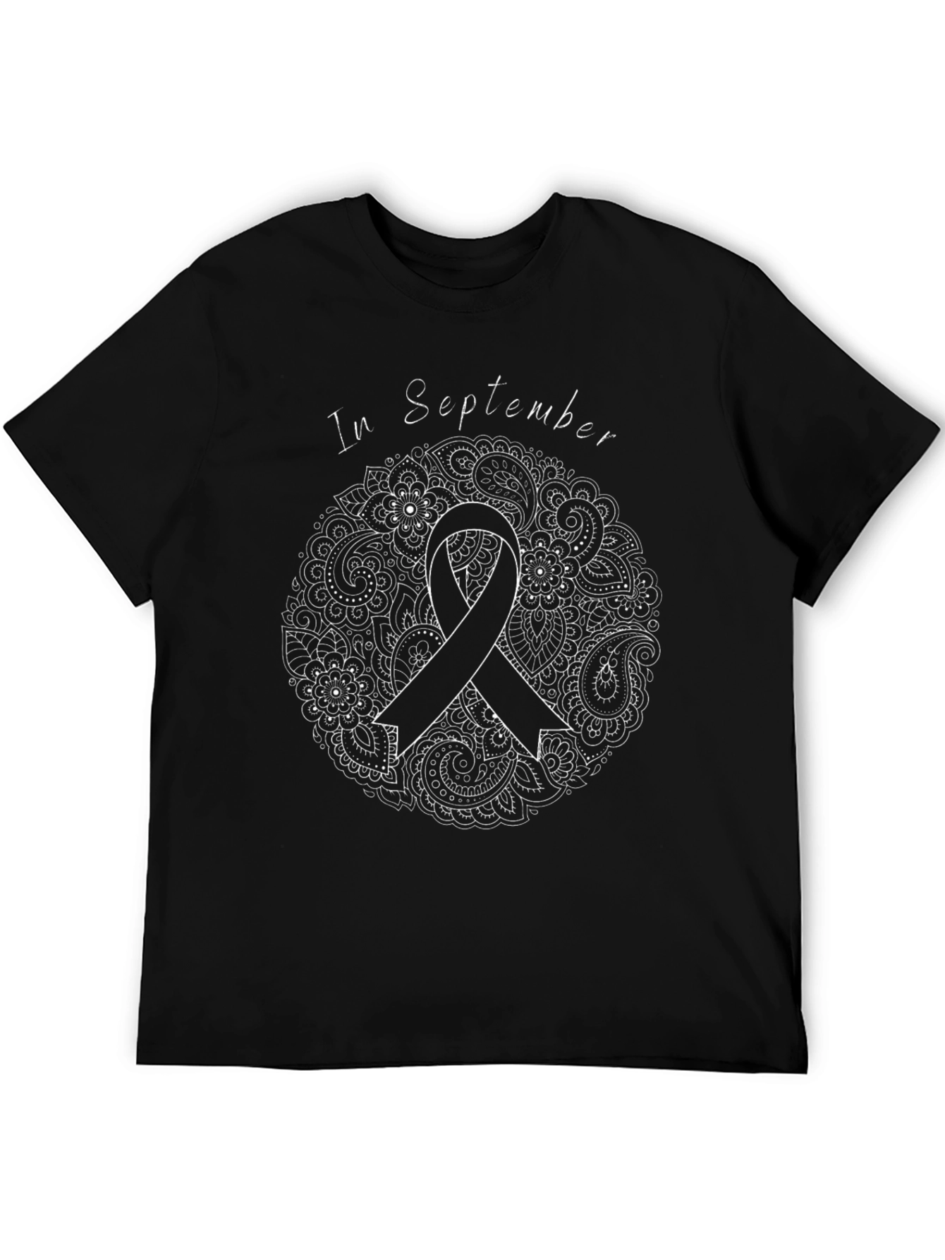 In September Awareness Ribbon Graphic Tee