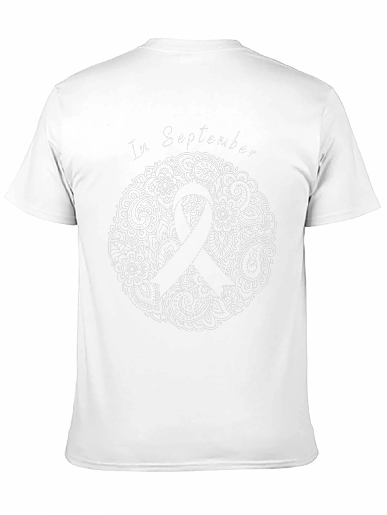 In September Awareness Ribbon Graphic Tee