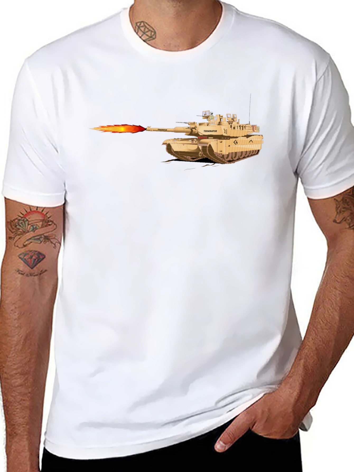 Tank T-Shirt - Unleash the Terminator