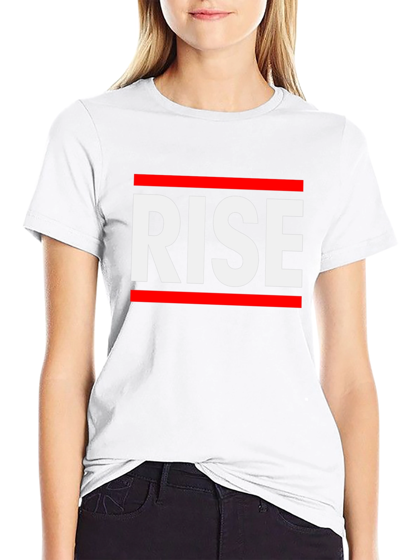 RISE Graphic Tee - Bold Statement T-Shirt