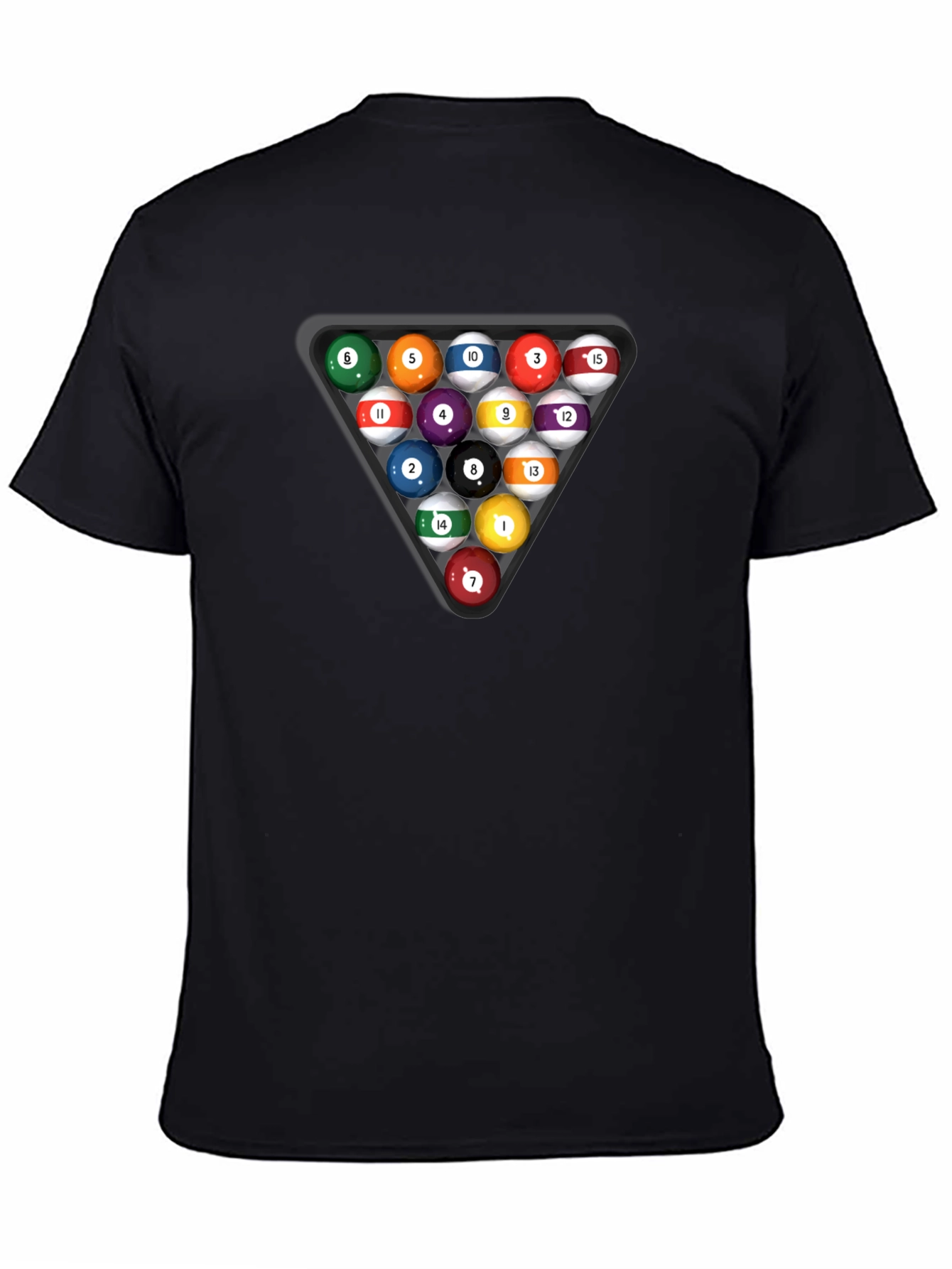 Pool Balls T-Shirt - Rack Em Up!