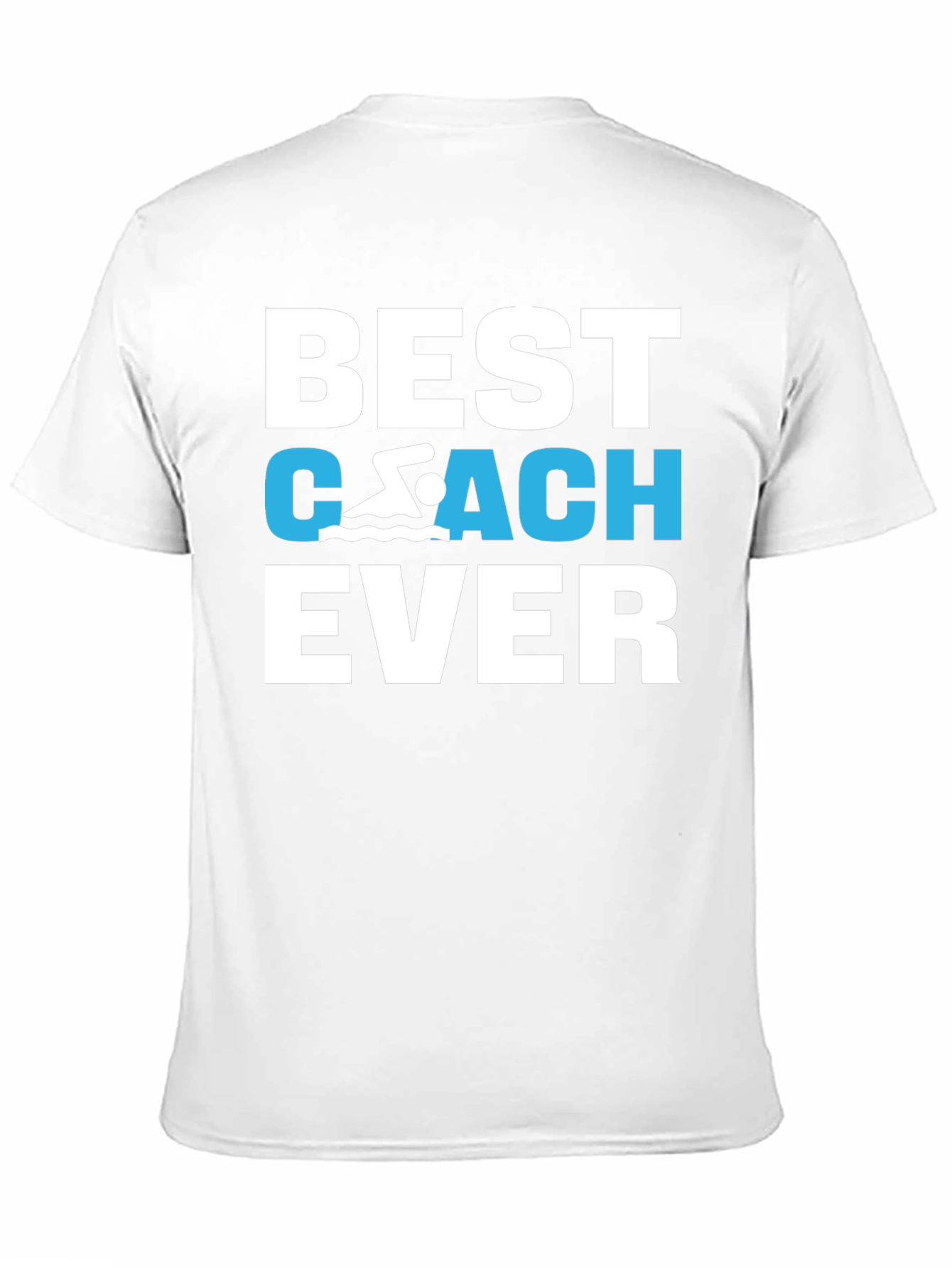 Best Coach Ever T-Shirt Swimming Fan