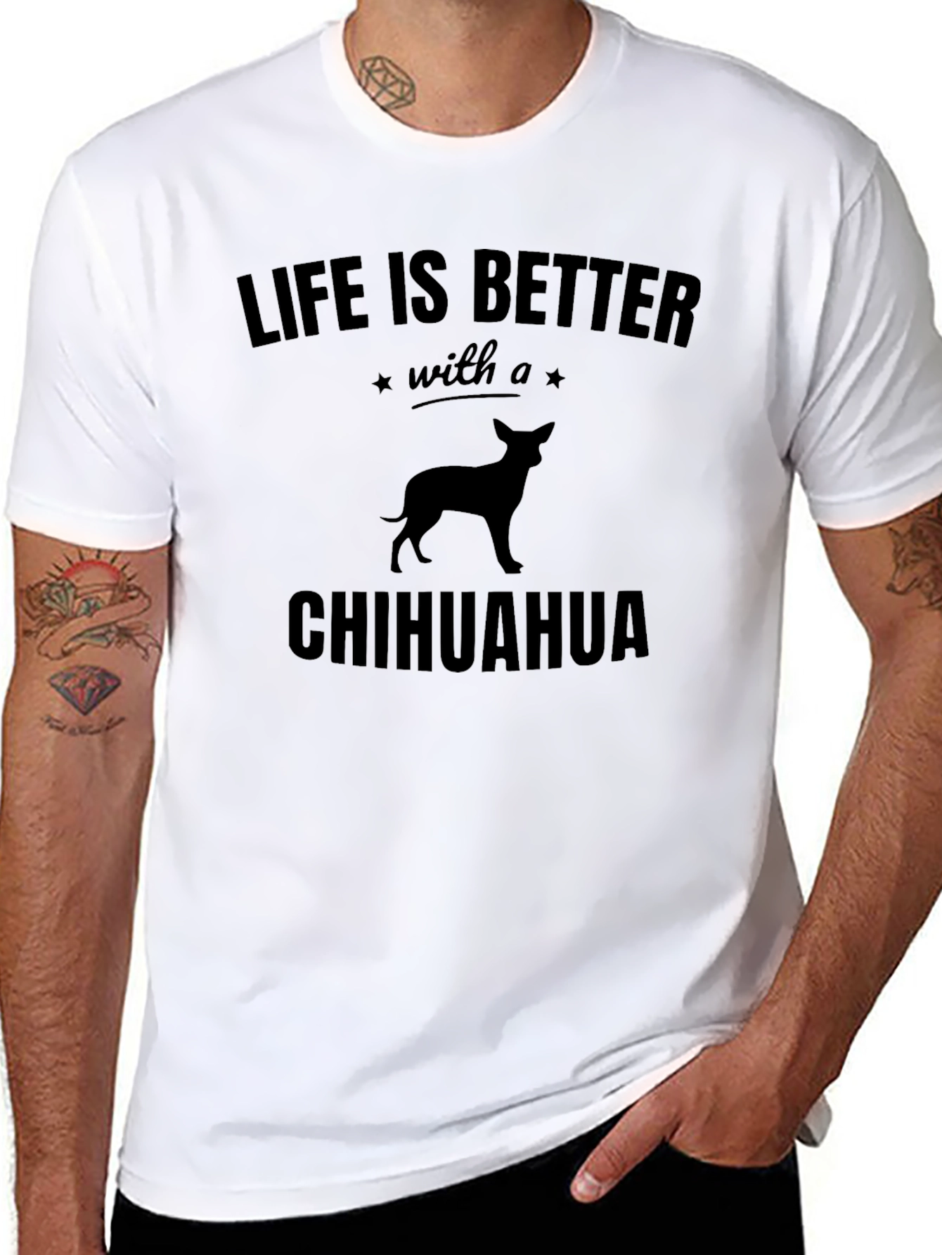 Life is Better with a Chihuahua T-Shirt