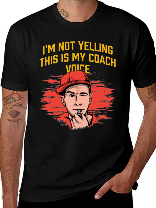 Coach Voice Graphic T-Shirt - Black