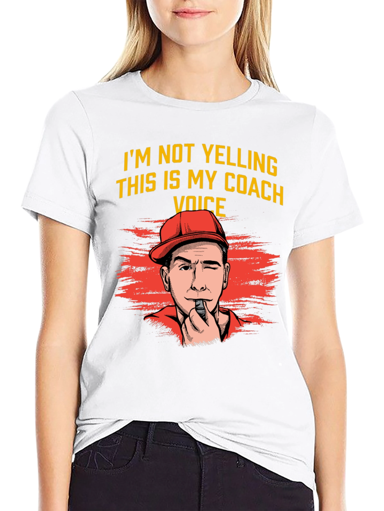 Coach Voice Graphic T-Shirt - Black