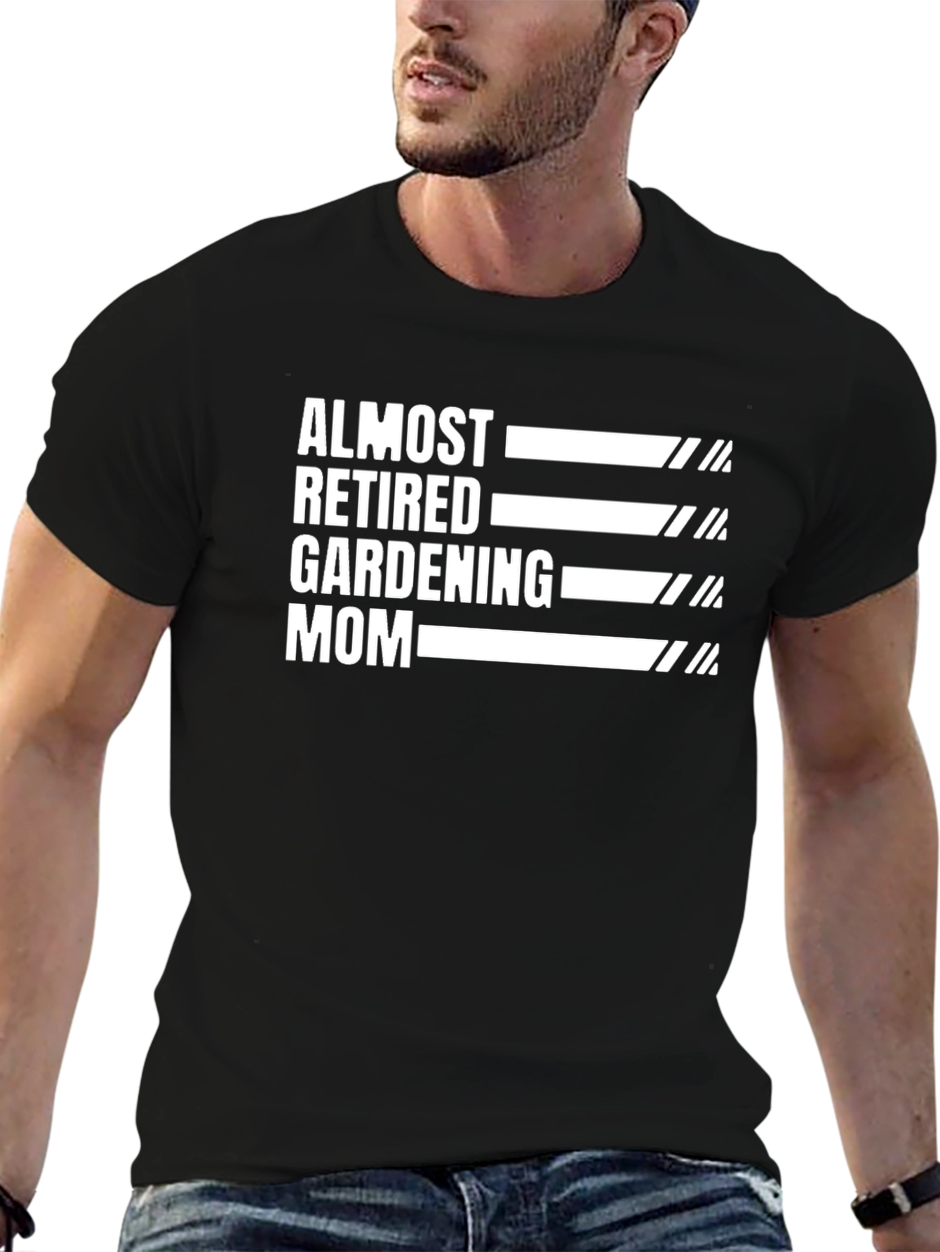 Almost Retired Gardening Mom Graphic T-Shirt