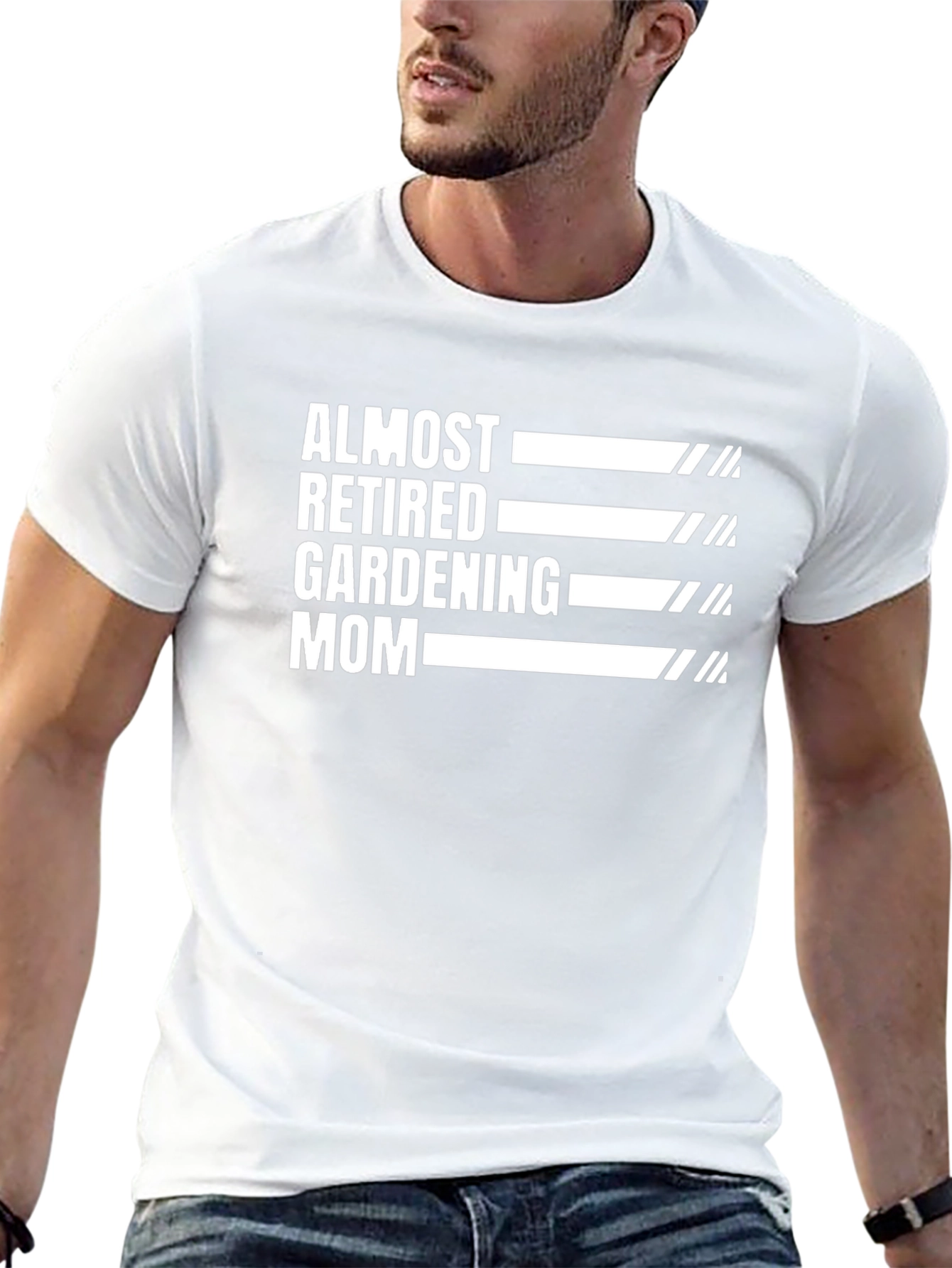 Almost Retired Gardening Mom Graphic T-Shirt