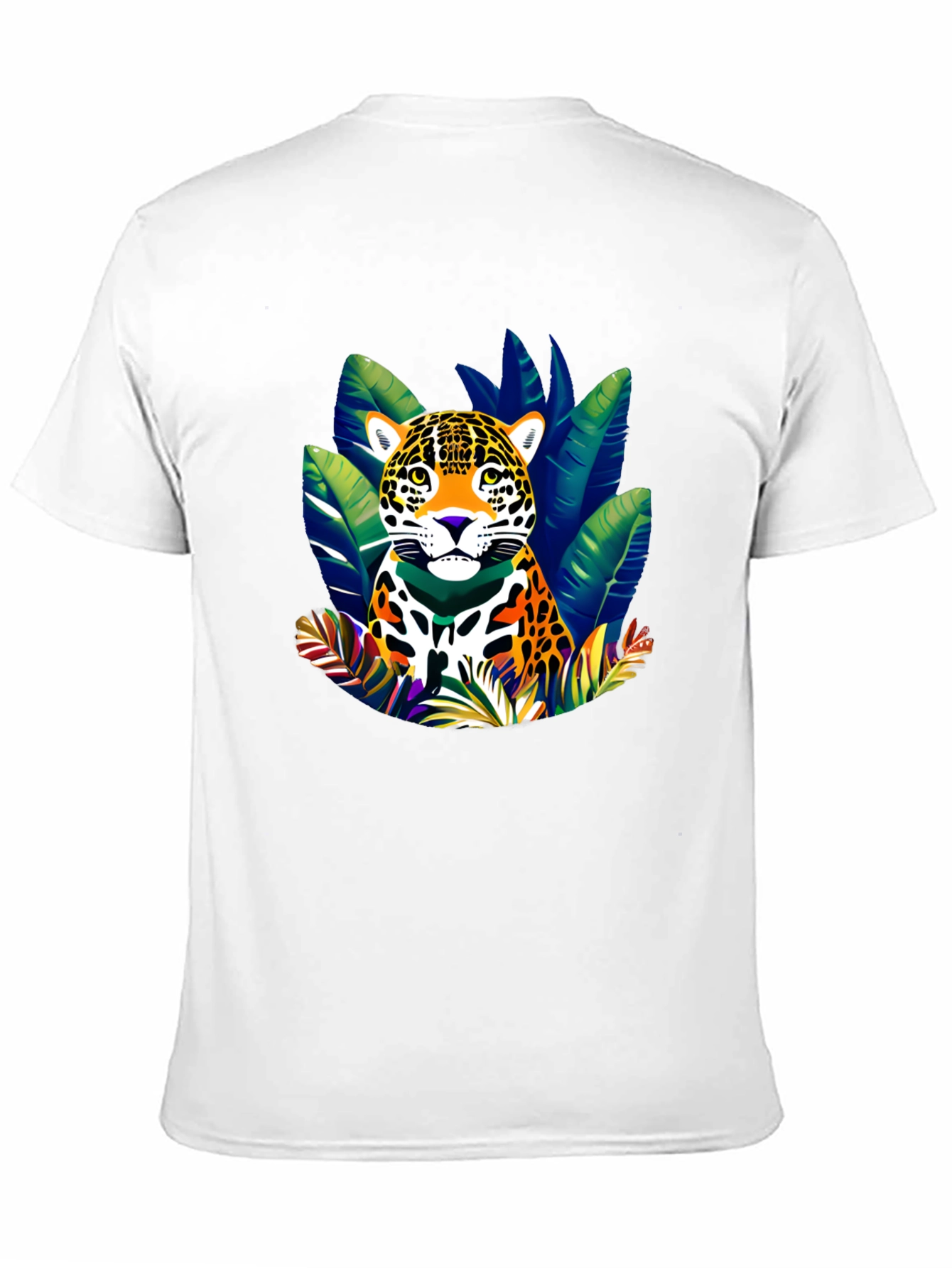 Jaguar Jungle Graphic T-Shirt - Bold Wildlife Design