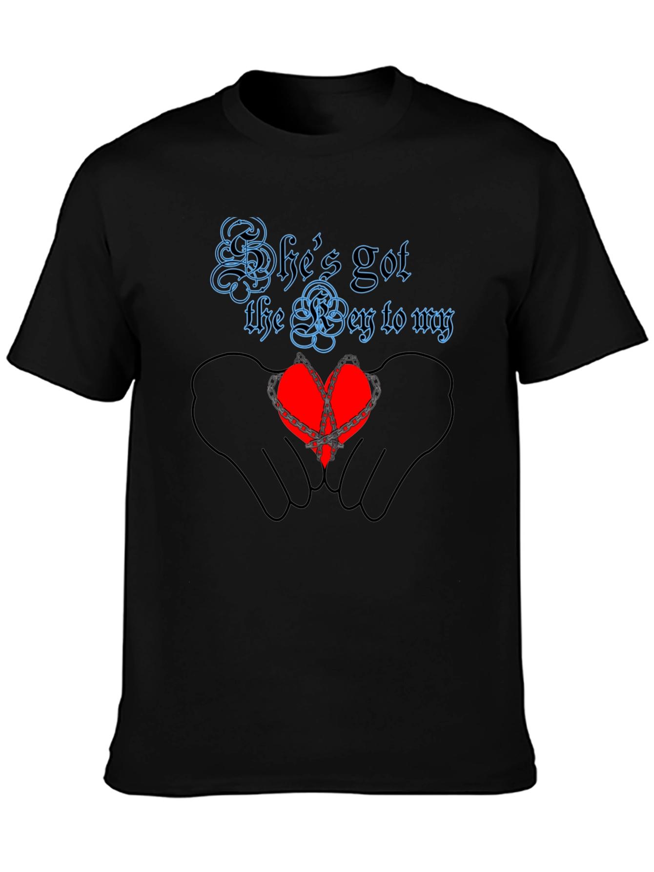 Shes Got the Key to My Heart Graphic T-Shirt
