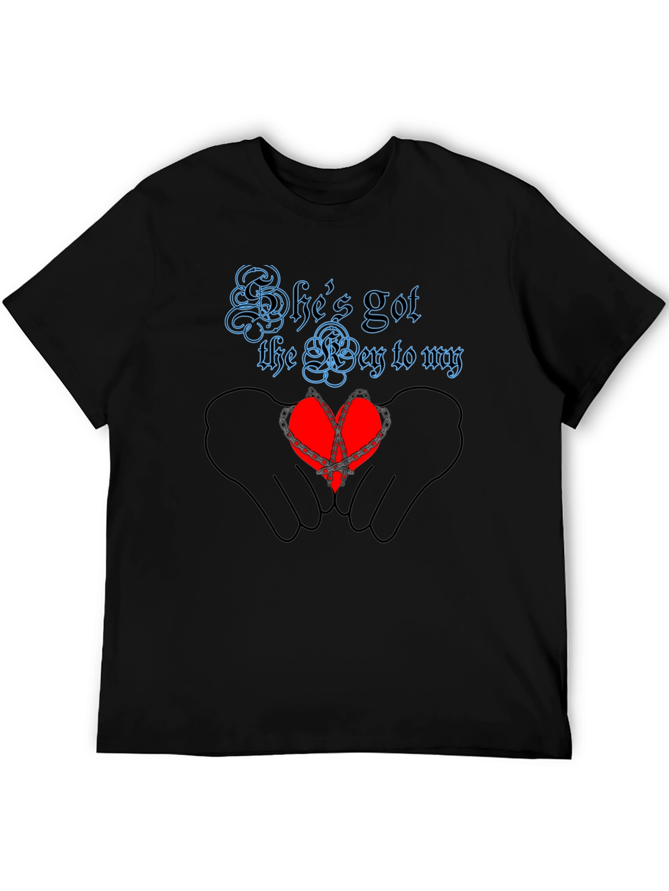 Shes Got the Key to My Heart Graphic T-Shirt