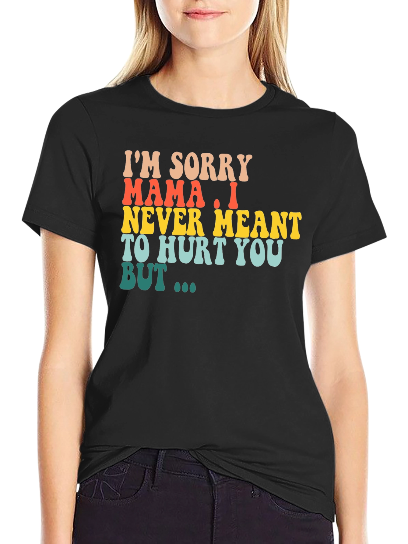 Retro Mama Apology Graphic Tee