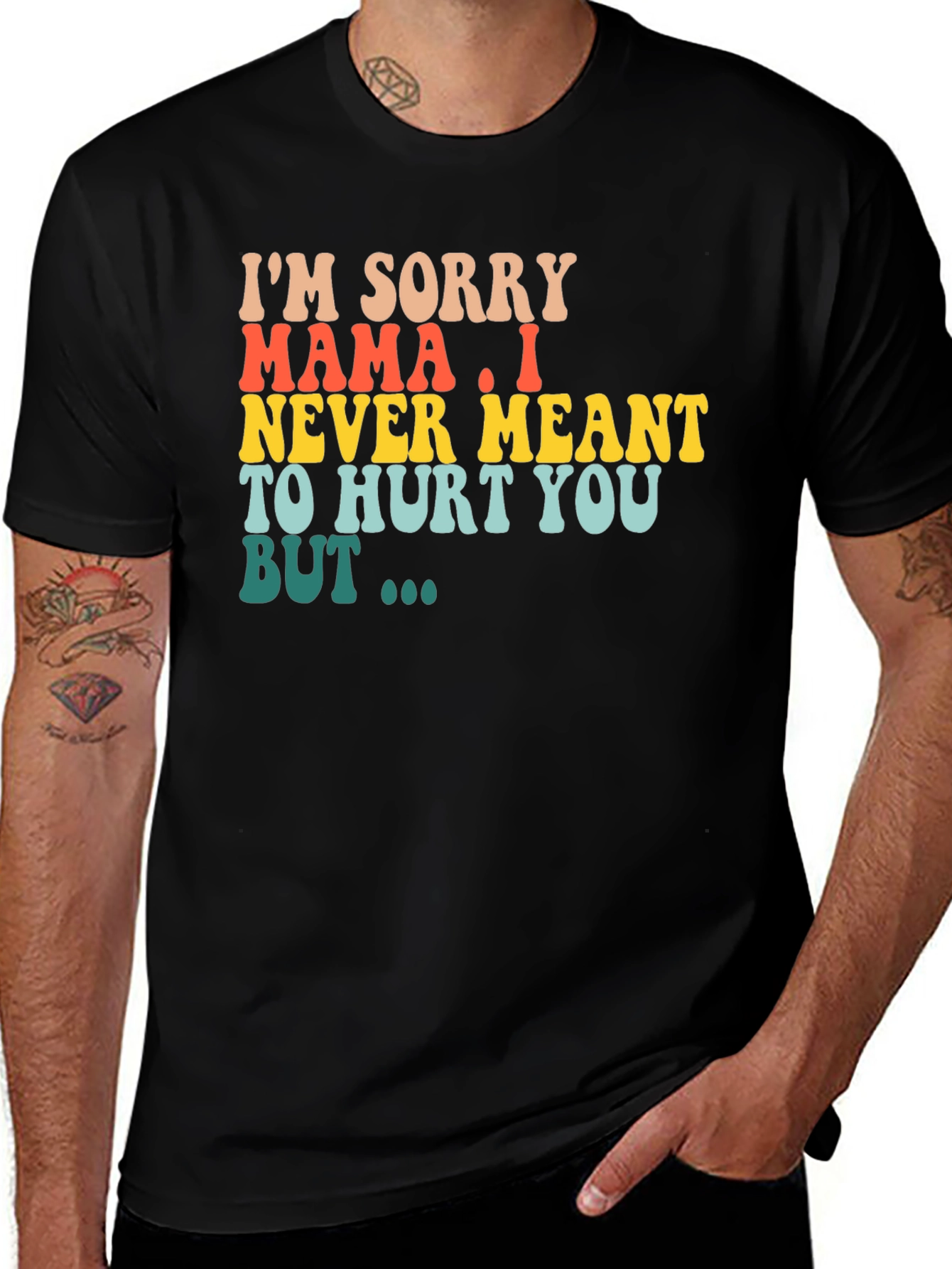 Retro Mama Apology Graphic Tee