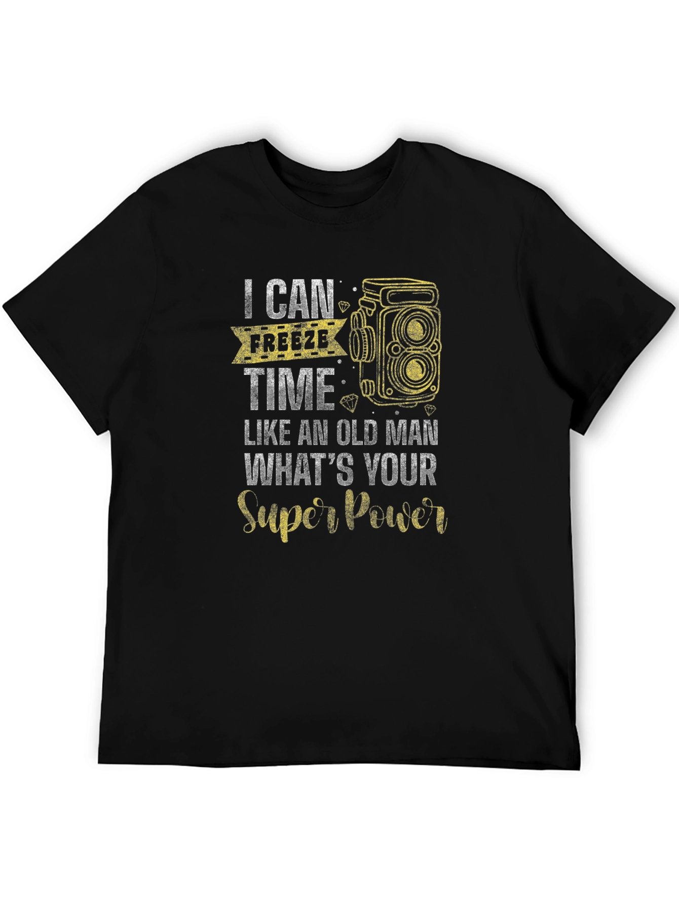 I Can Freeze Time Camera Graphic Tee
