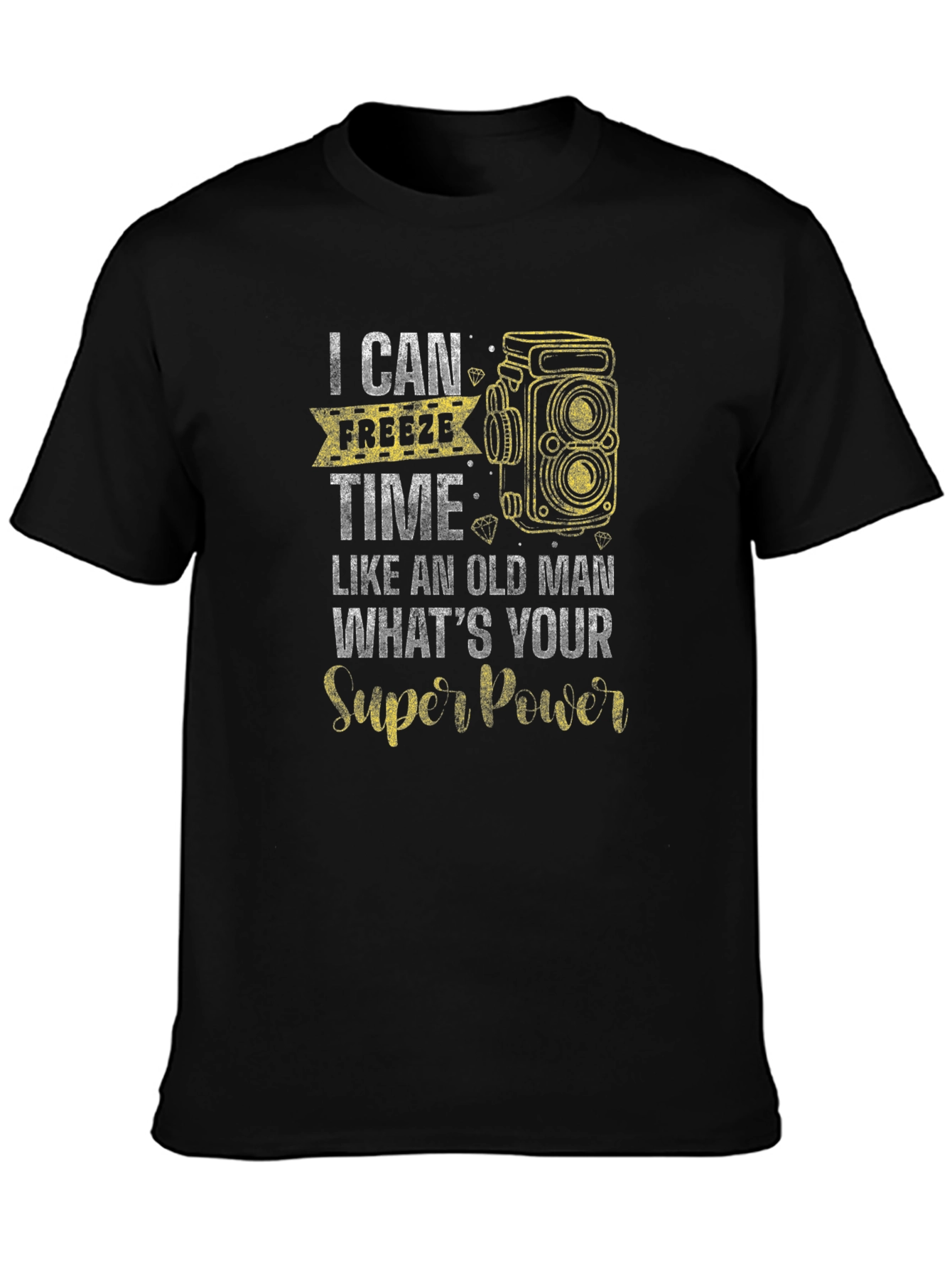 I Can Freeze Time Camera Graphic Tee