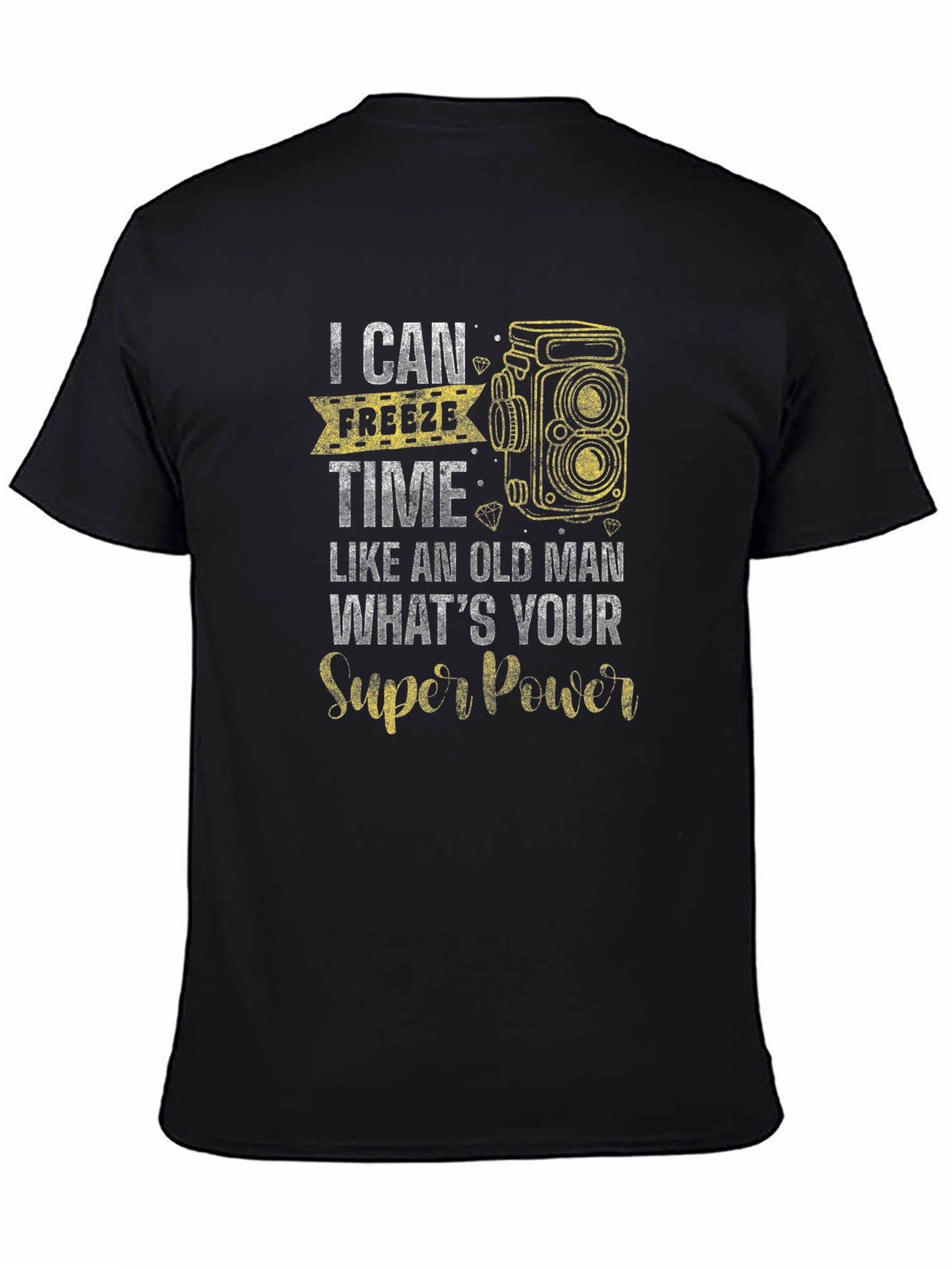 I Can Freeze Time Camera Graphic Tee