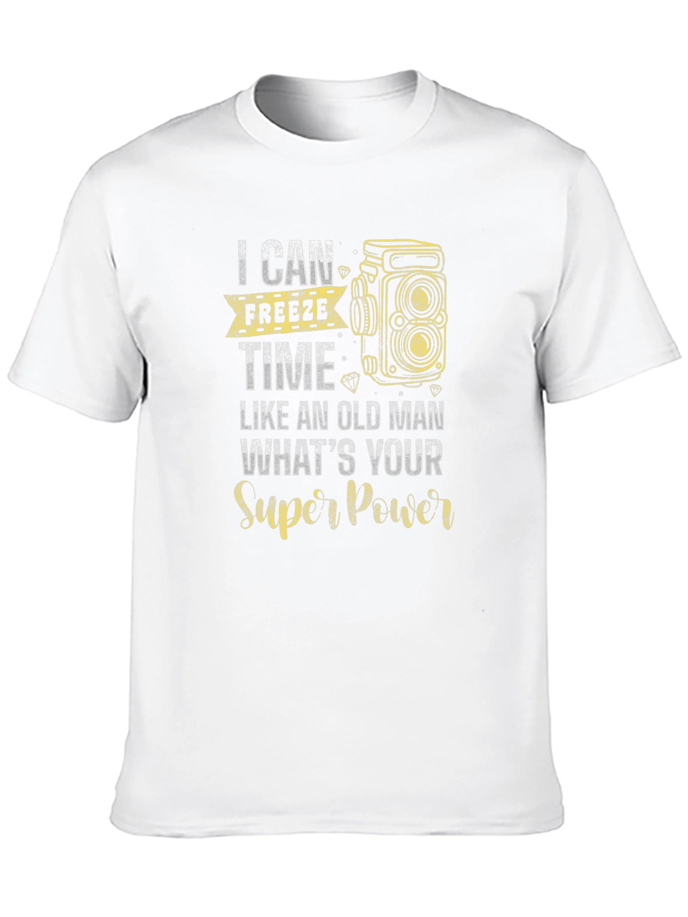 I Can Freeze Time Camera Graphic Tee