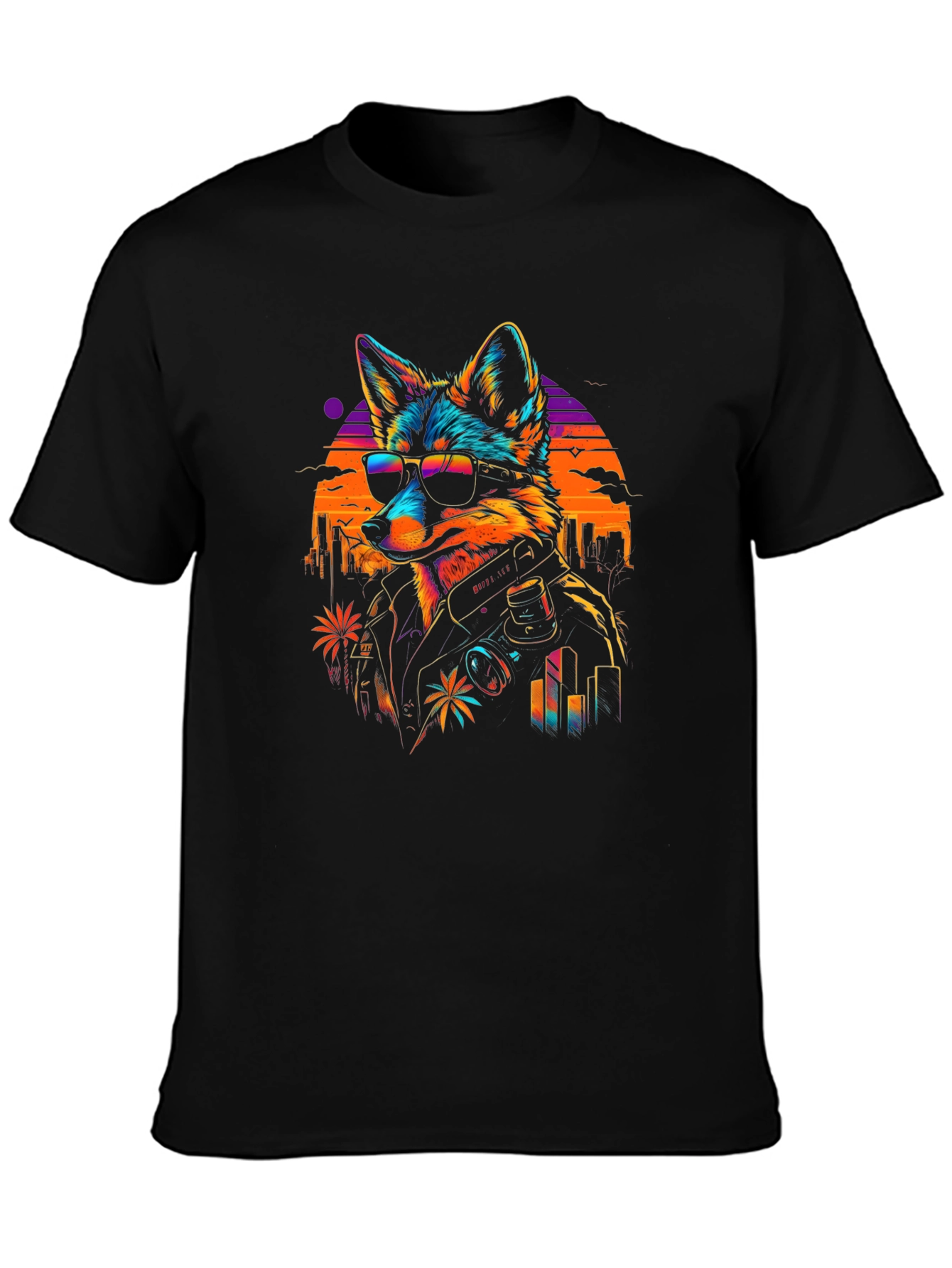 Retro Fox T-Shirt - Urban Style