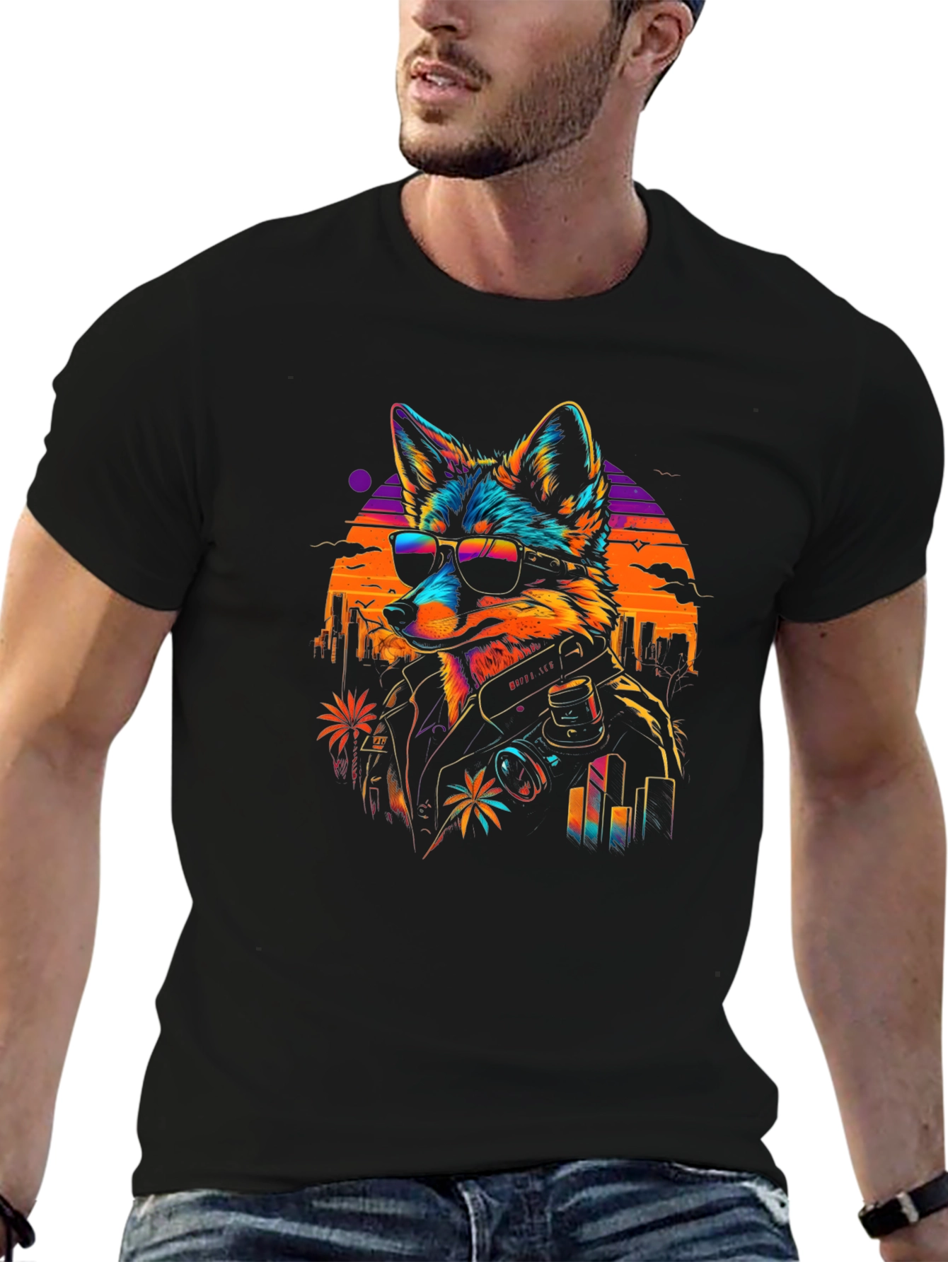 Retro Fox T-Shirt - Urban Style