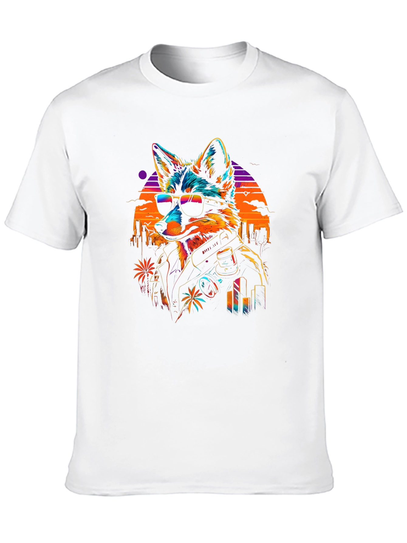 Retro Fox T-Shirt - Urban Style