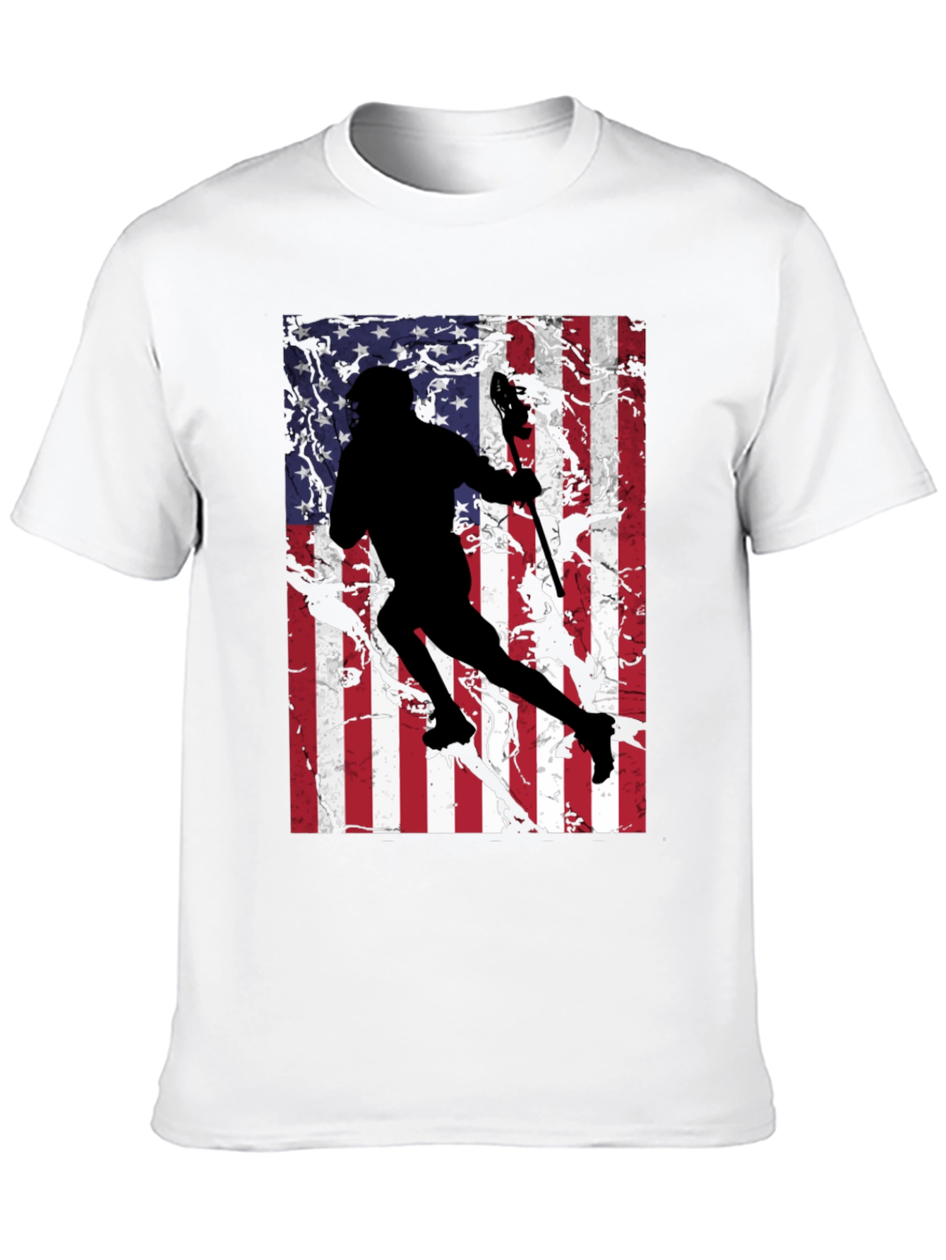 USA Lacrosse Player T-Shirt