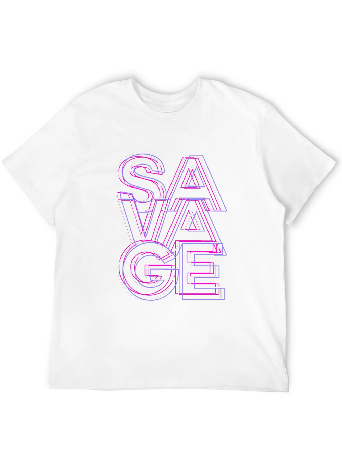 Savage Graphic T-Shirt - Edgy Fashion Statement