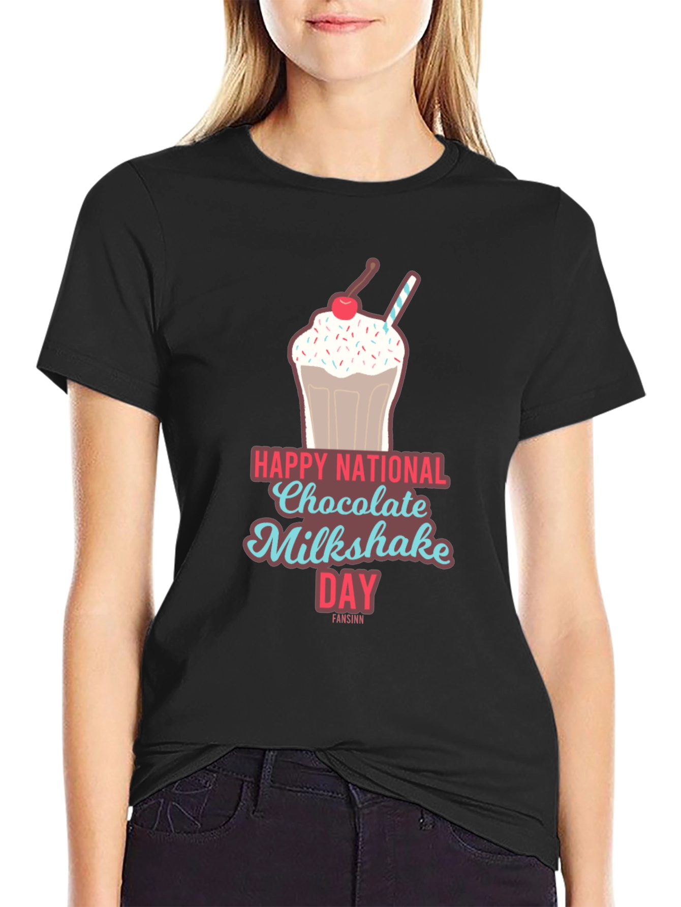 National Chocolate Milkshake Day T-Shirt