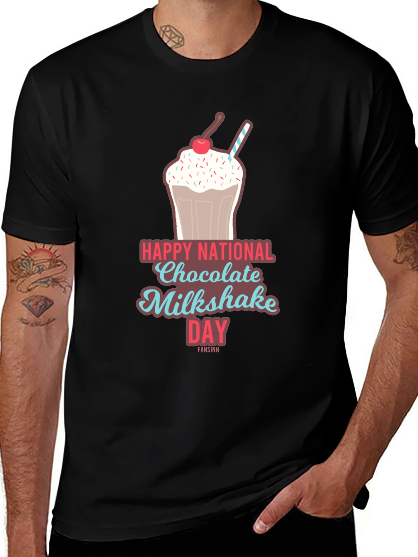 National Chocolate Milkshake Day T-Shirt