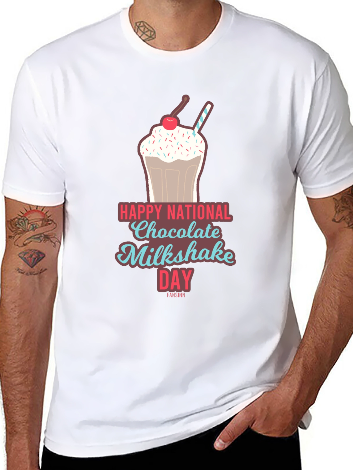 National Chocolate Milkshake Day T-Shirt