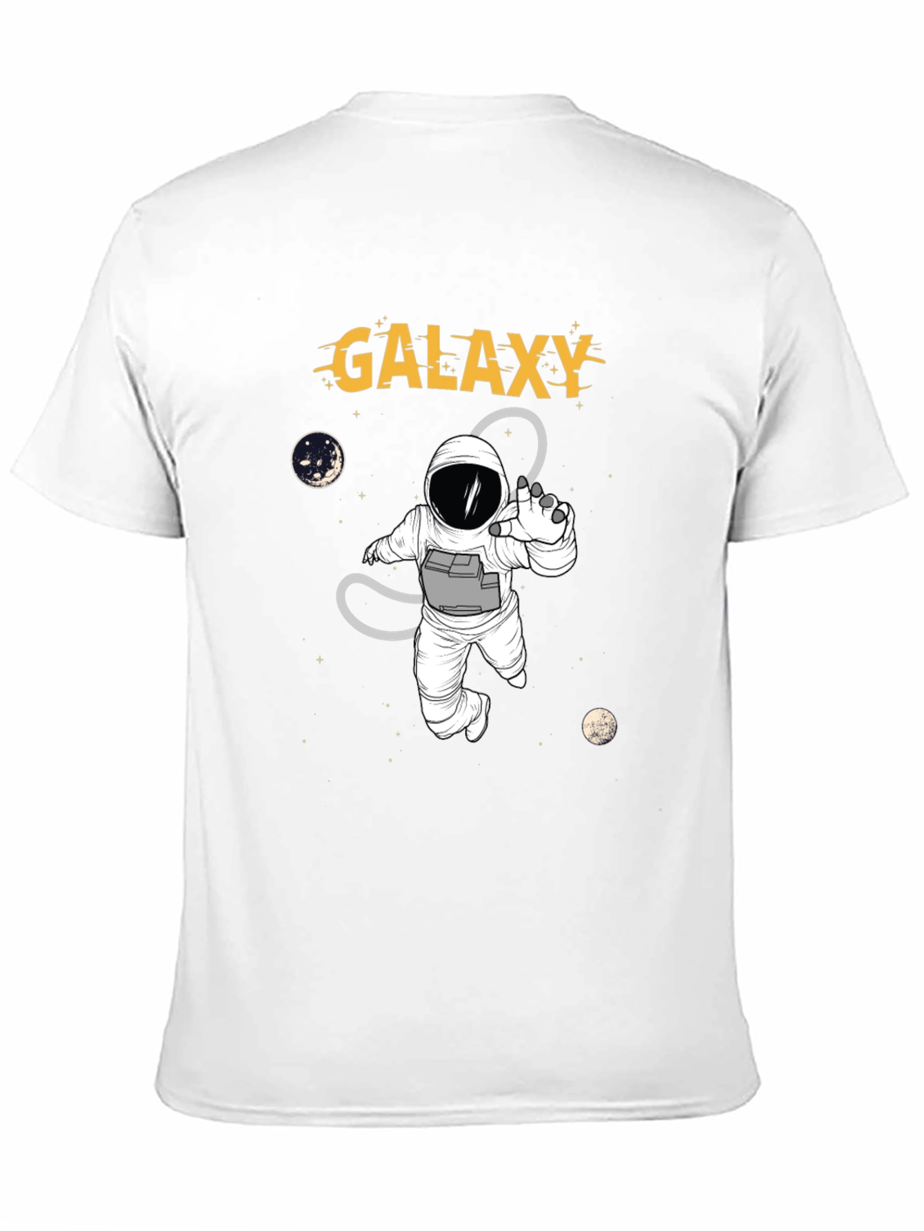 Galaxy Astronaut Graphic T-Shirt - Space Adventure Tee