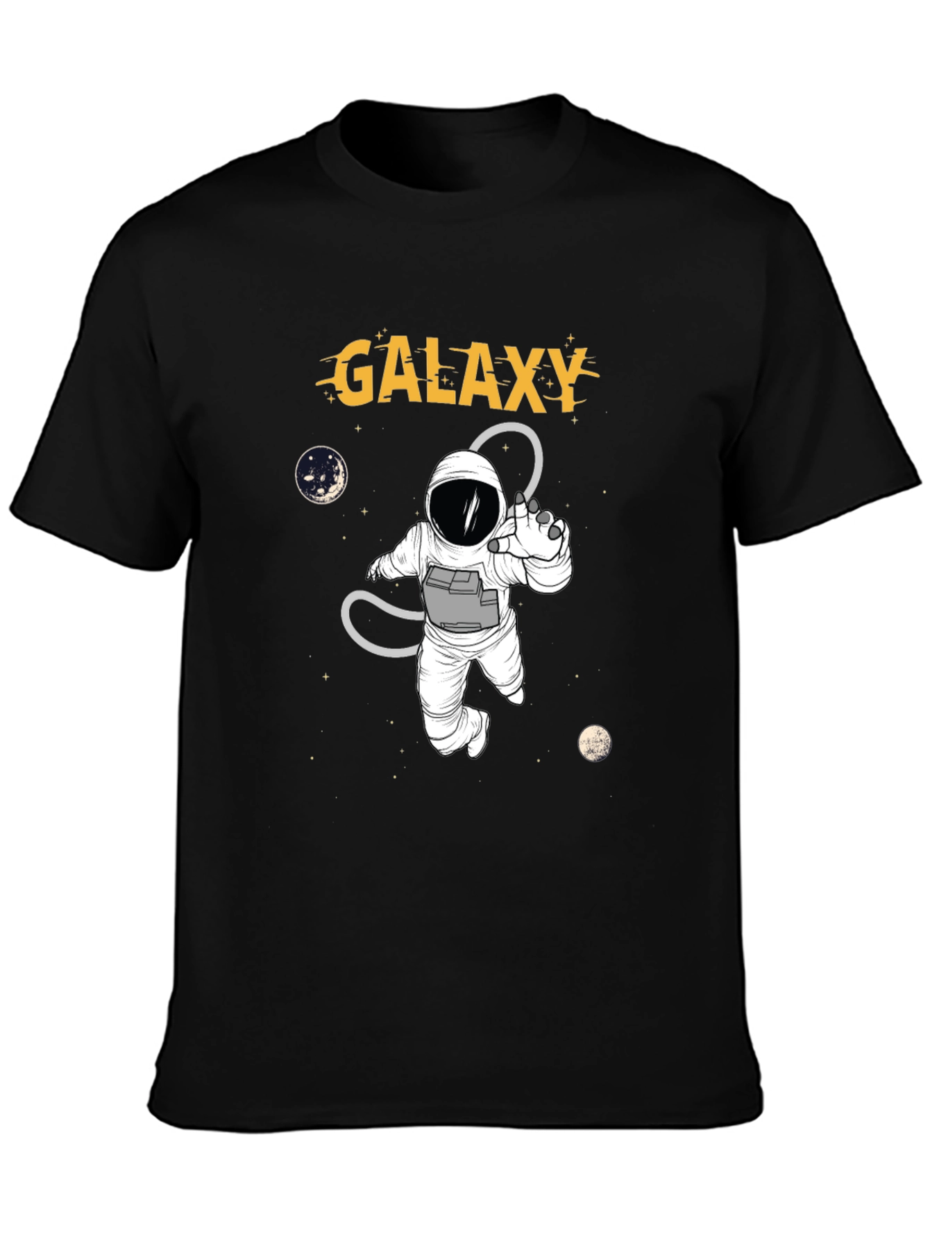 Galaxy Astronaut Graphic T-Shirt - Space Adventure Tee