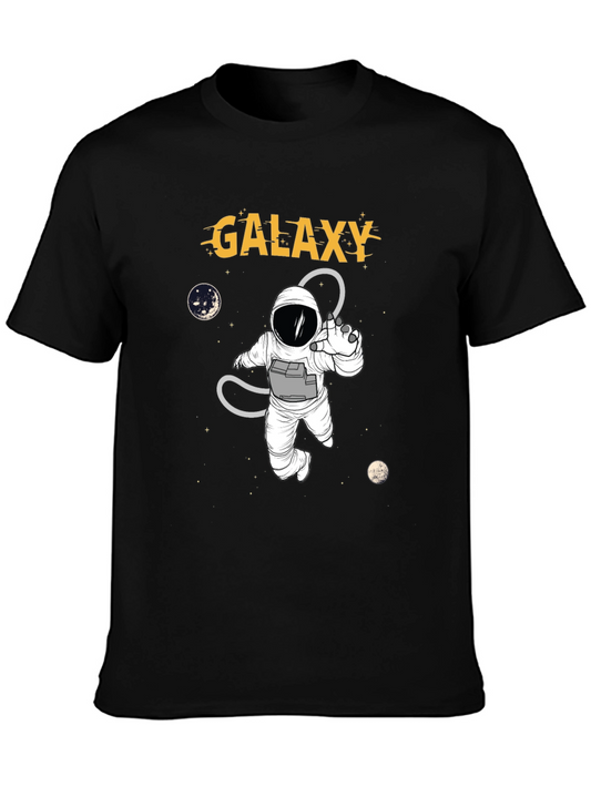 Galaxy Astronaut Graphic T-Shirt - Space Adventure Tee