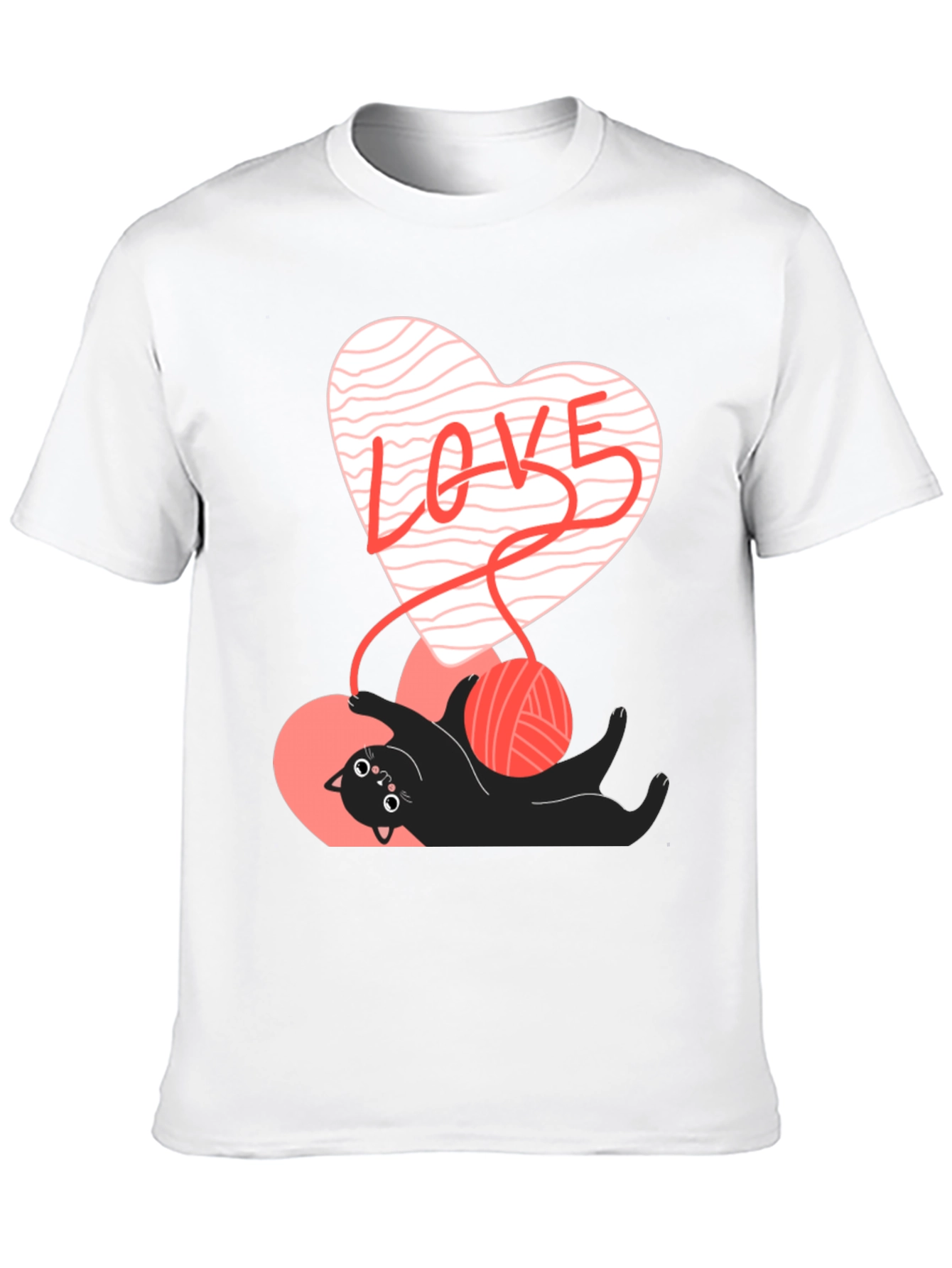 Love Cat T-Shirt - Cute Valentines Day Tee