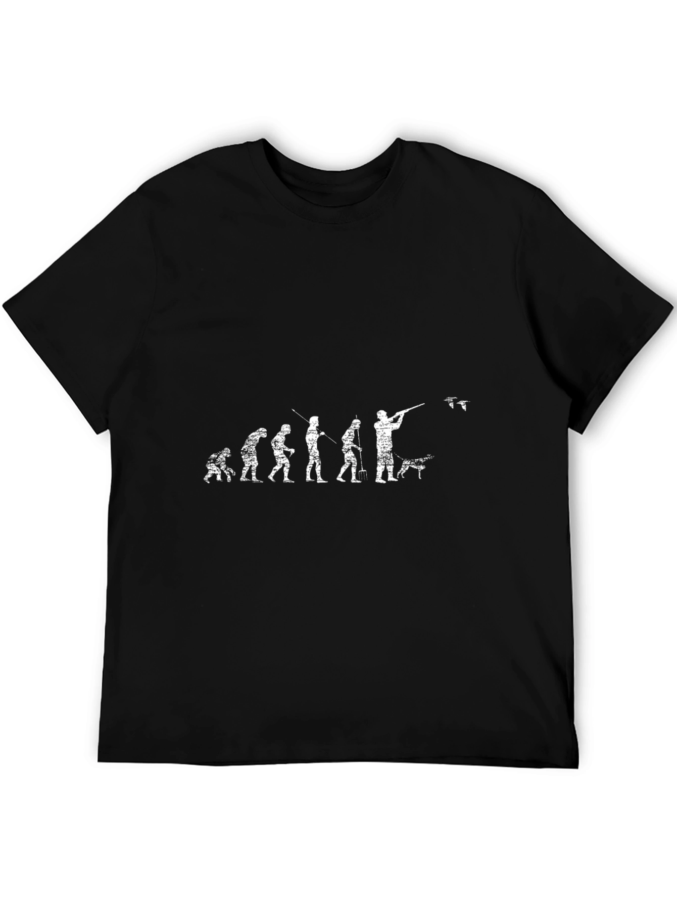 Evolution of Hunter Graphic T-Shirt
