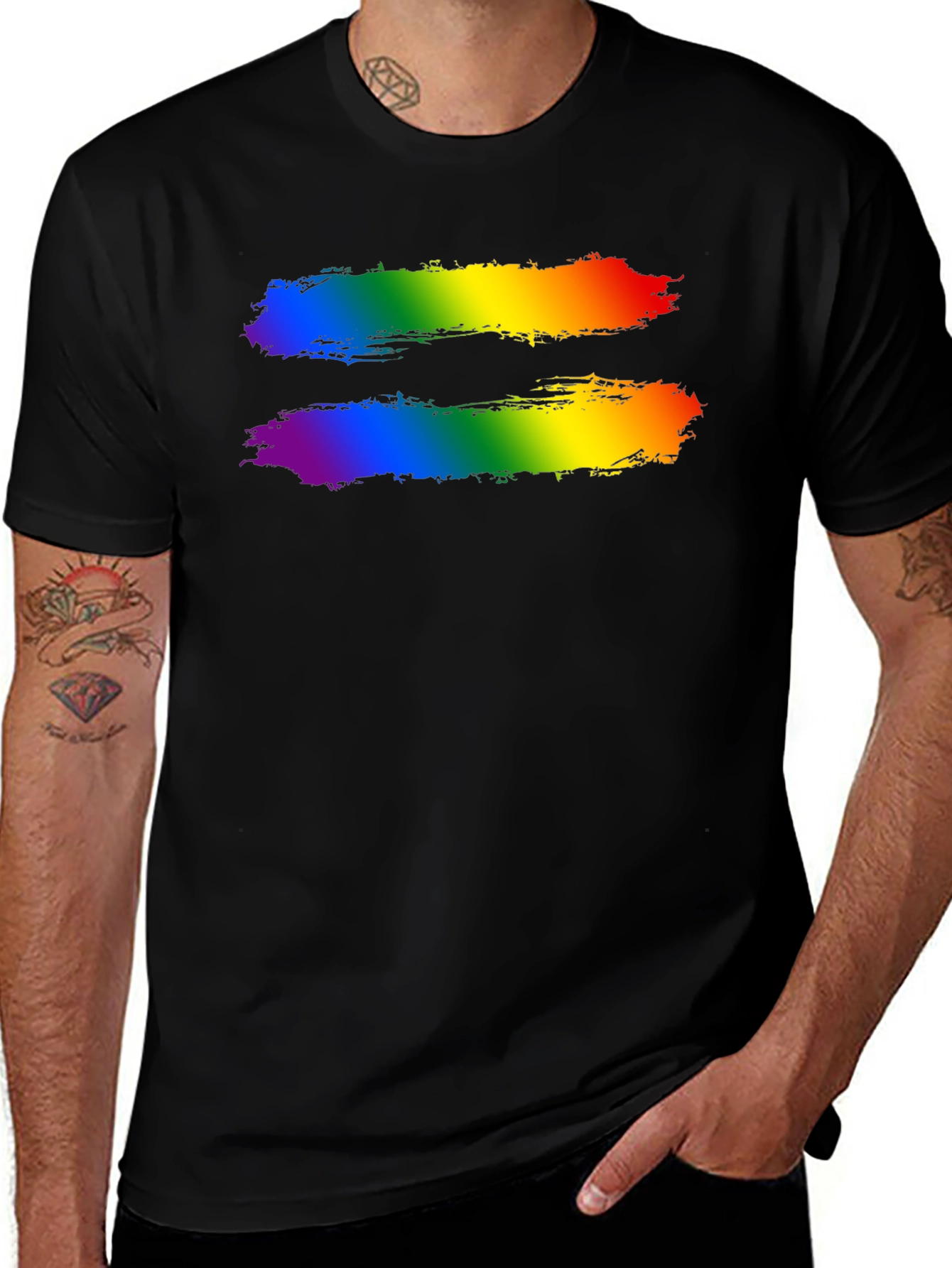 Equality Pride Black T-Shirt