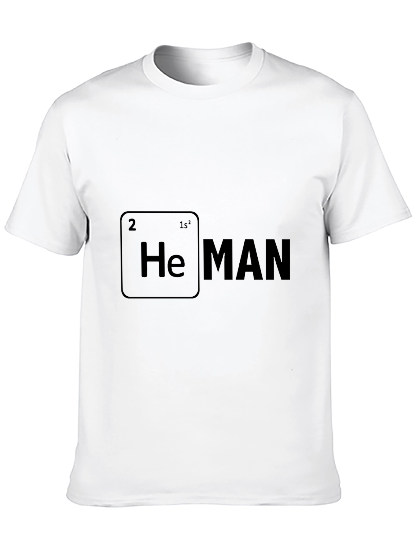 He Man Periodic Table Graphic T-Shirt - Black