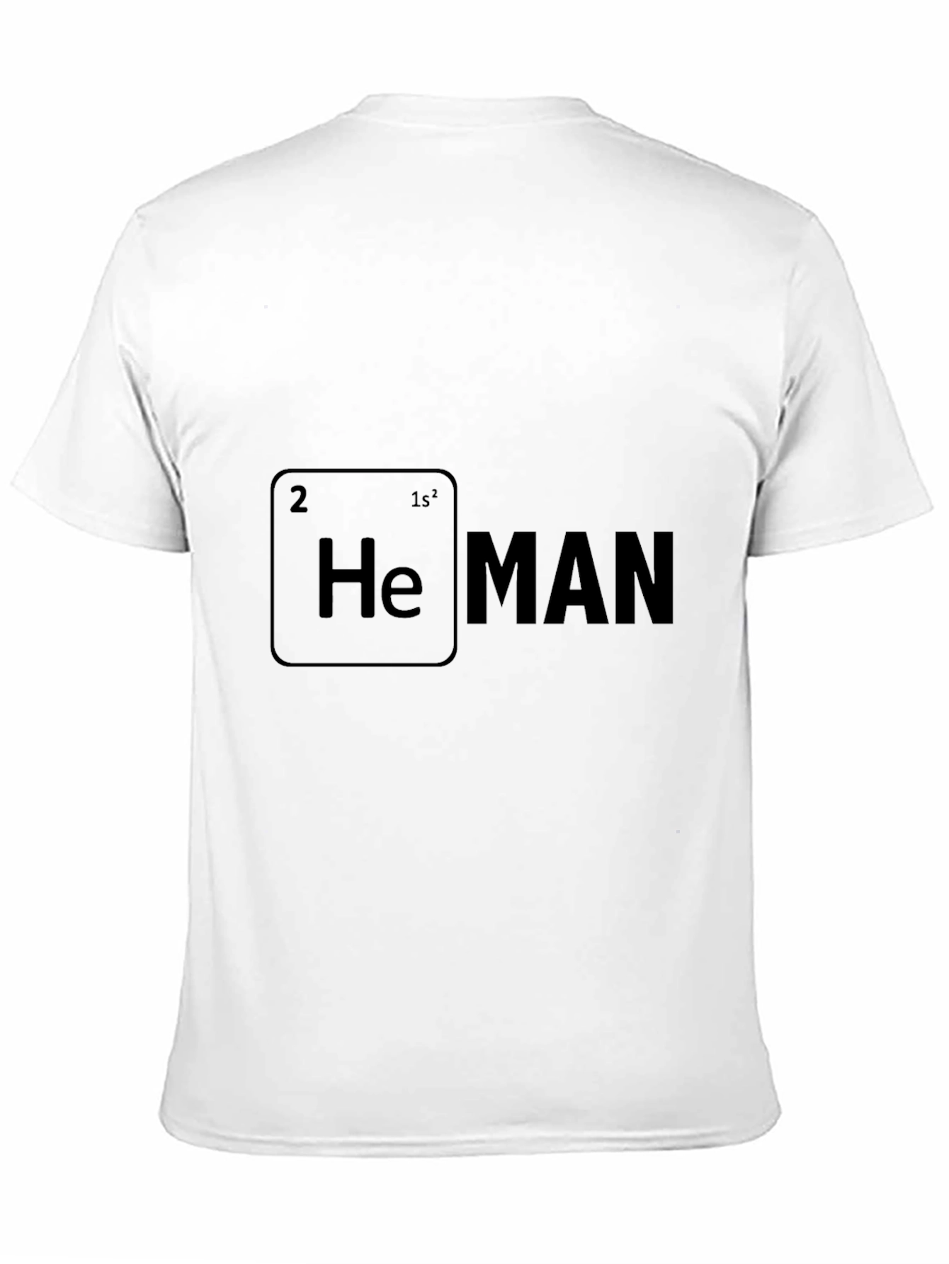 He Man Periodic Table Graphic T-Shirt - Black