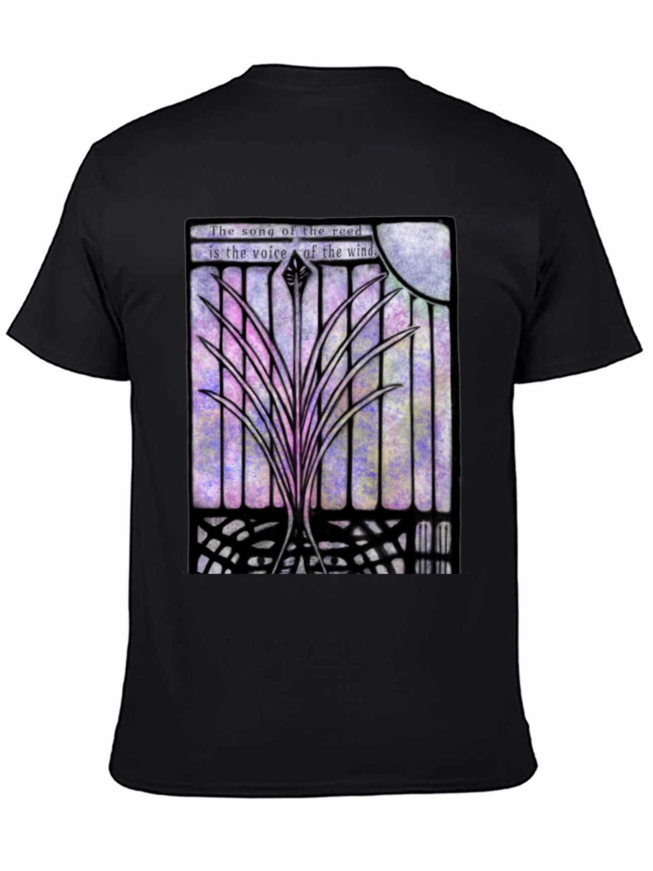 Song of the Reed Graphic T-Shirt - Black