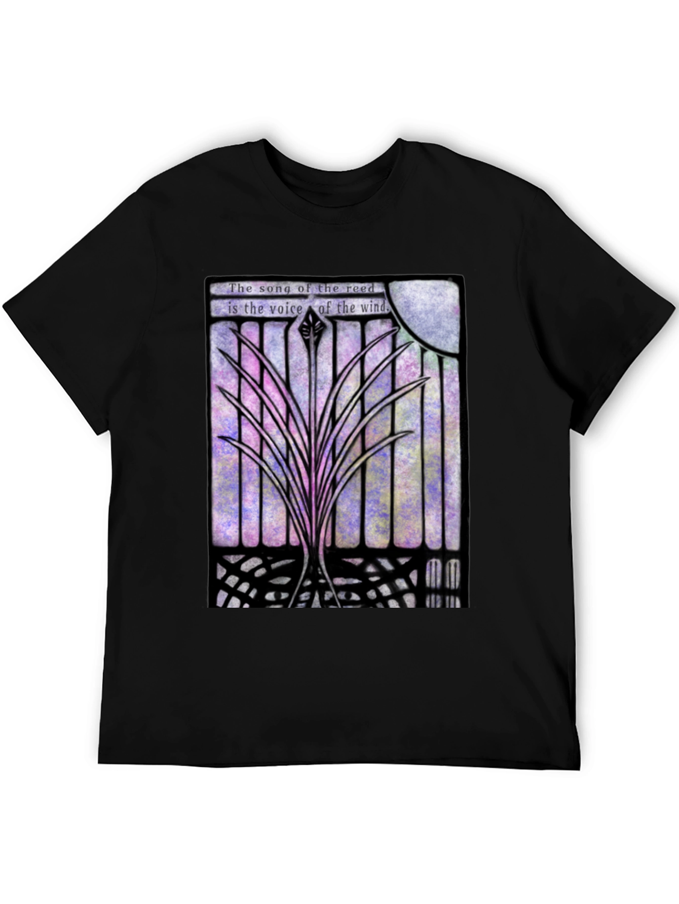 Song of the Reed Graphic T-Shirt - Black