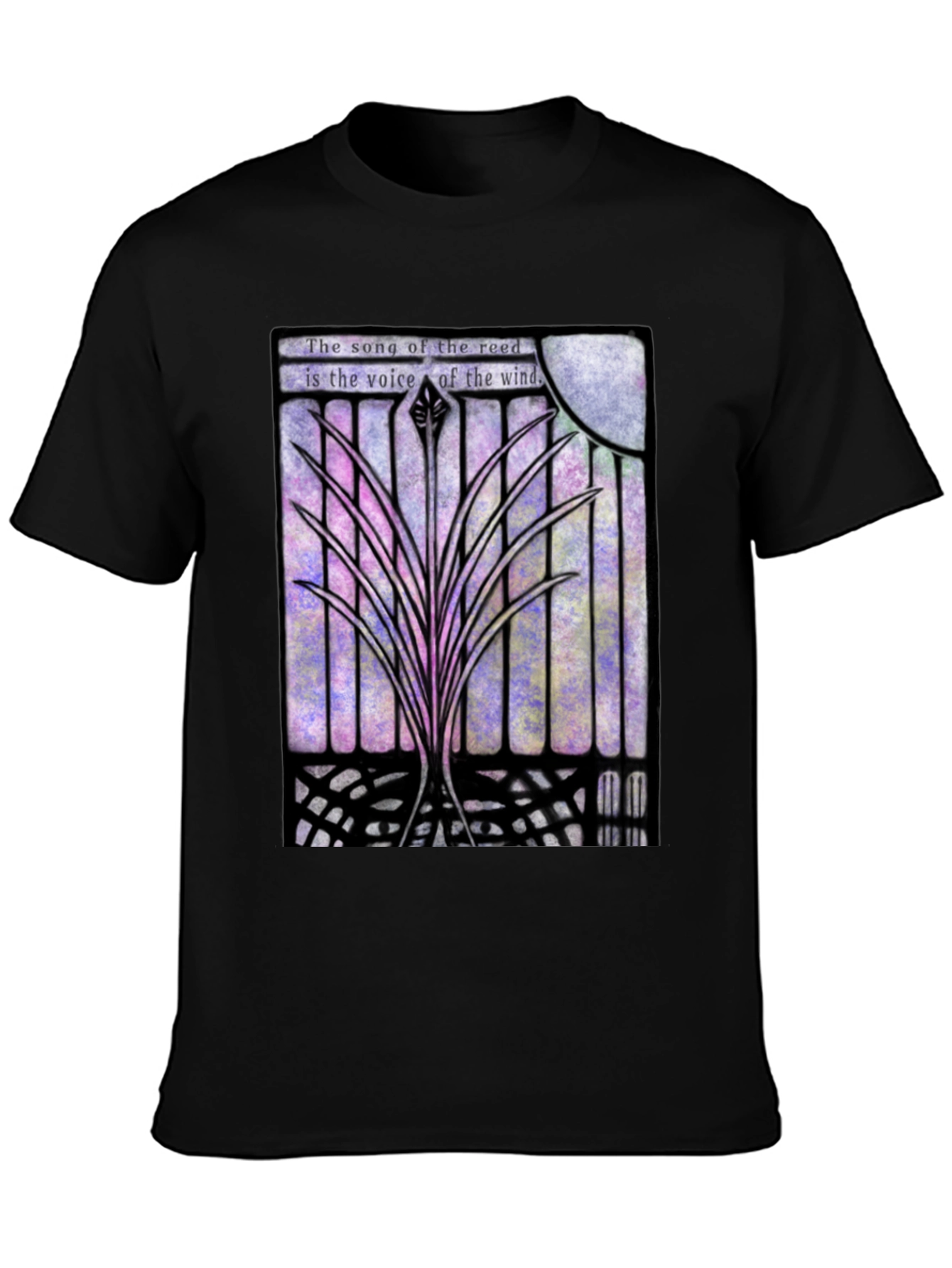 Song of the Reed Graphic T-Shirt - Black