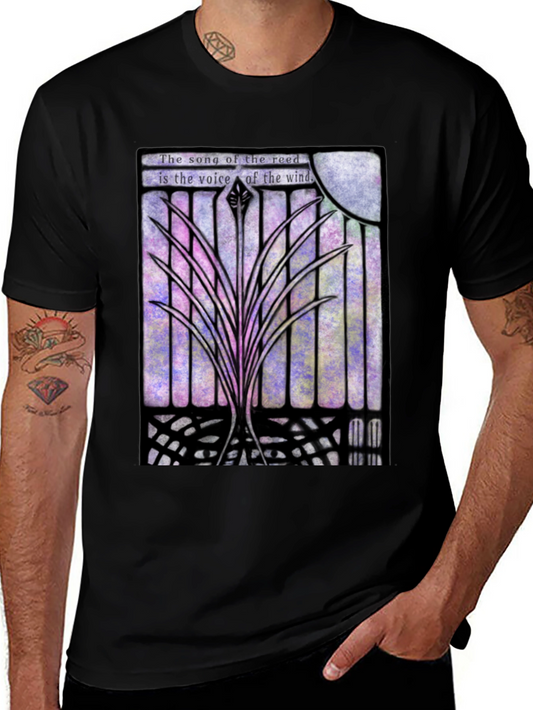 Song of the Reed Graphic T-Shirt - Black