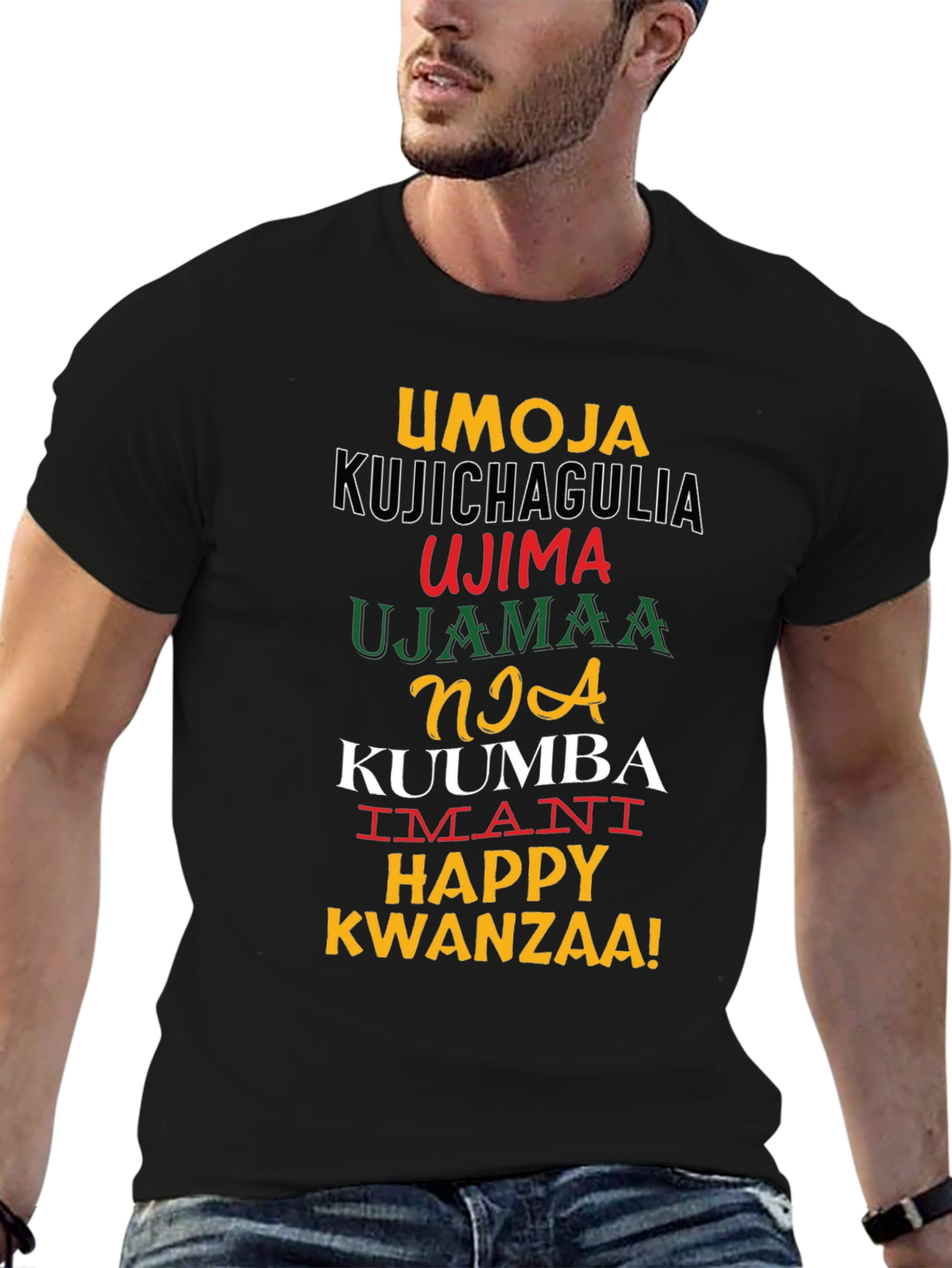 Kwanzaa Principles T-Shirt - Imani Umoja & More!