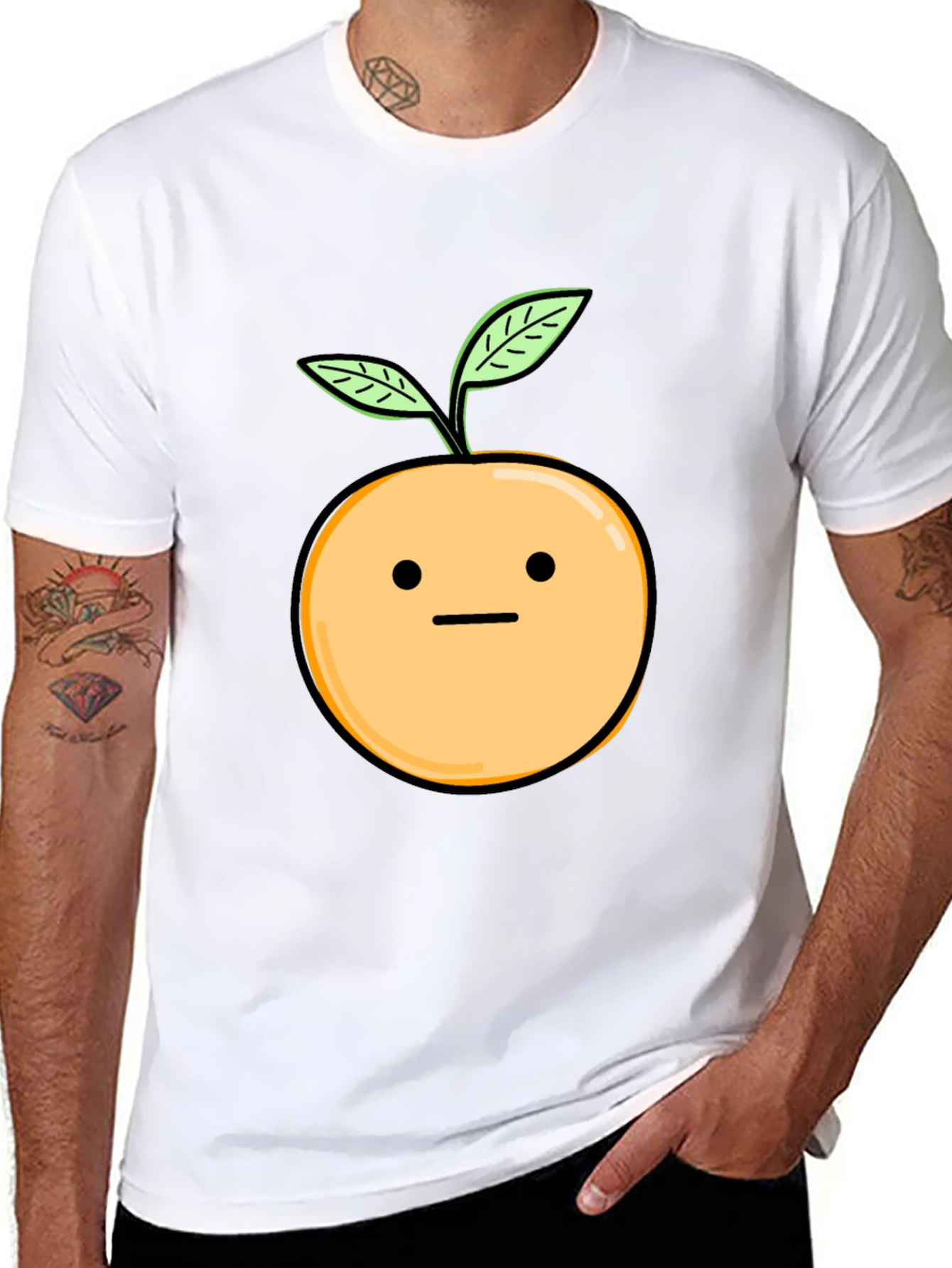 Funny Orange Plant T-Shirt